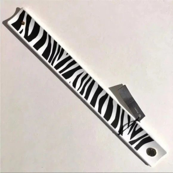 Marc by Marc Jacobs Marc By Marc Jacobs Zebra Print pattern Slap Bracelet Size ONE SIZE - 4 Thumbnail