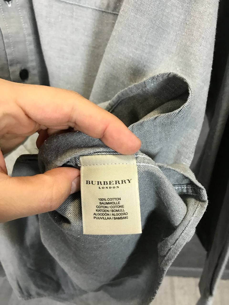 Burberry Burberry luxury vintage shirt Size US XL / EU 56 / 4 - 5 Thumbnail