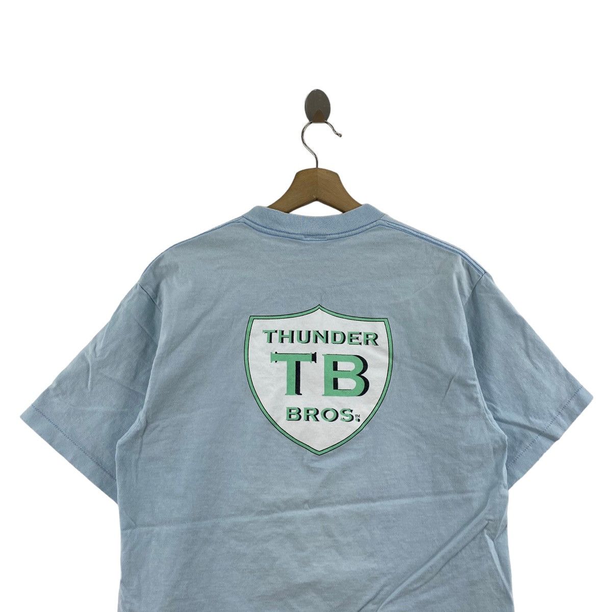 Vintage Vintage 90s THUNDER TB BROS. Usa Brand Big Logo Print Light Size US L / EU 52-54 / 3 - 2 Thumbnail