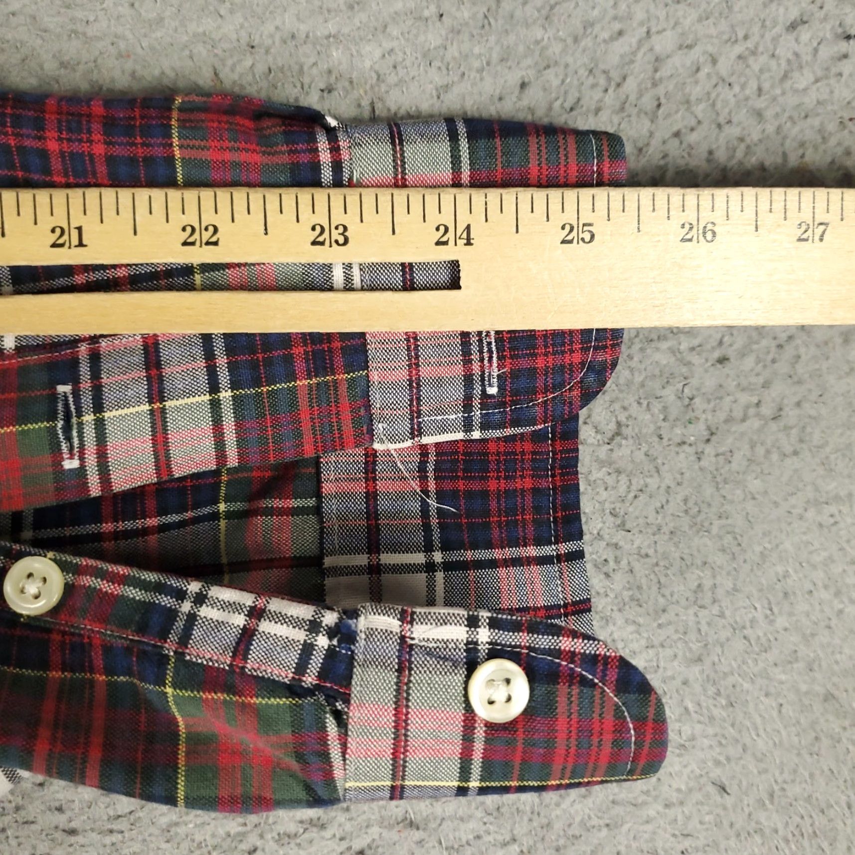 Ralph Lauren Ralph Lauren Shirt Mens Large Red Plaid Button-Up Long Sleeve Casual Classic Preppy American Size US L / EU 52-54 / 3 - 6 Thumbnail