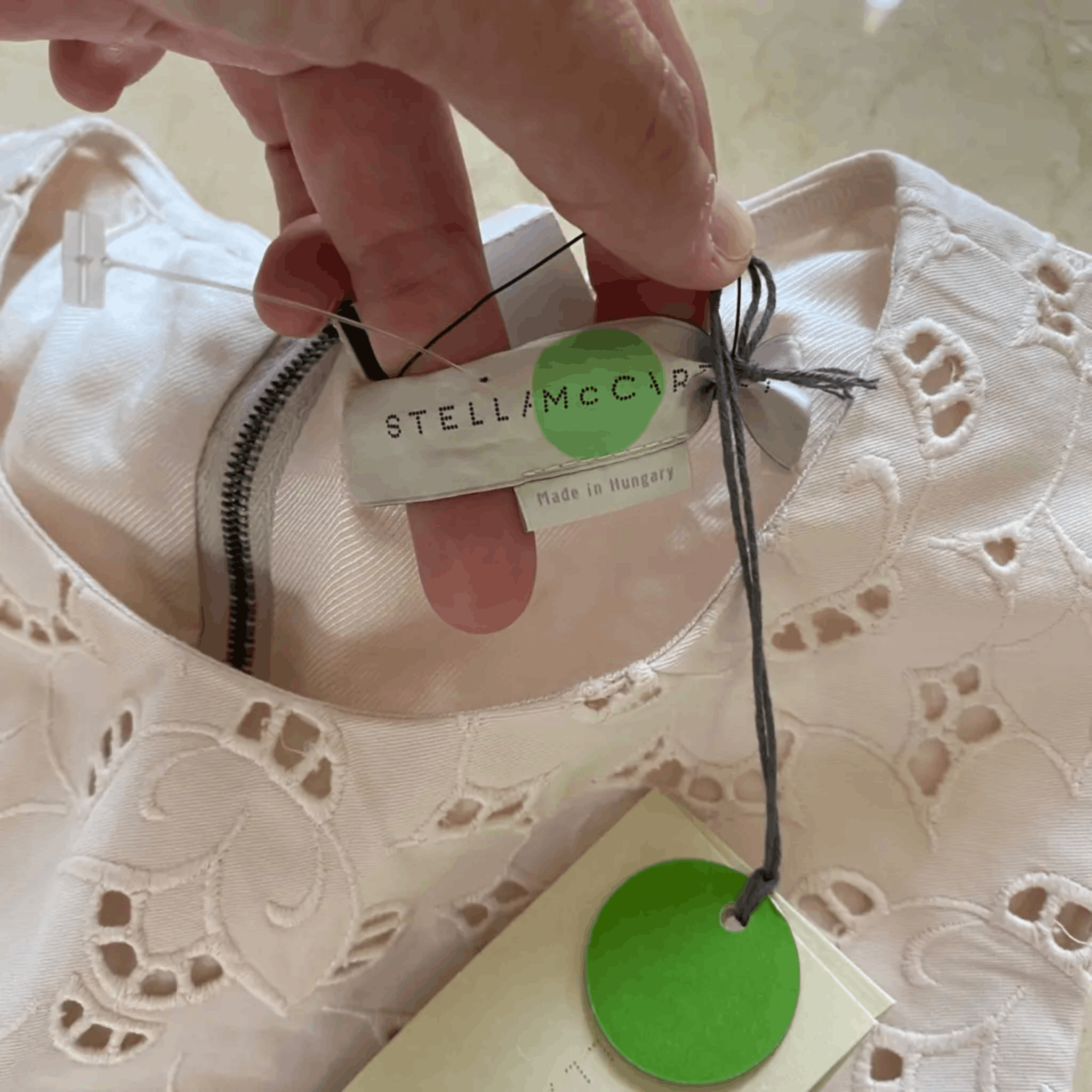Stella McCartney Stella McCartney Eyelet Lace Dress — Minimal Luxury Size XL / US 12-14 / IT 48-50 - 5 Thumbnail
