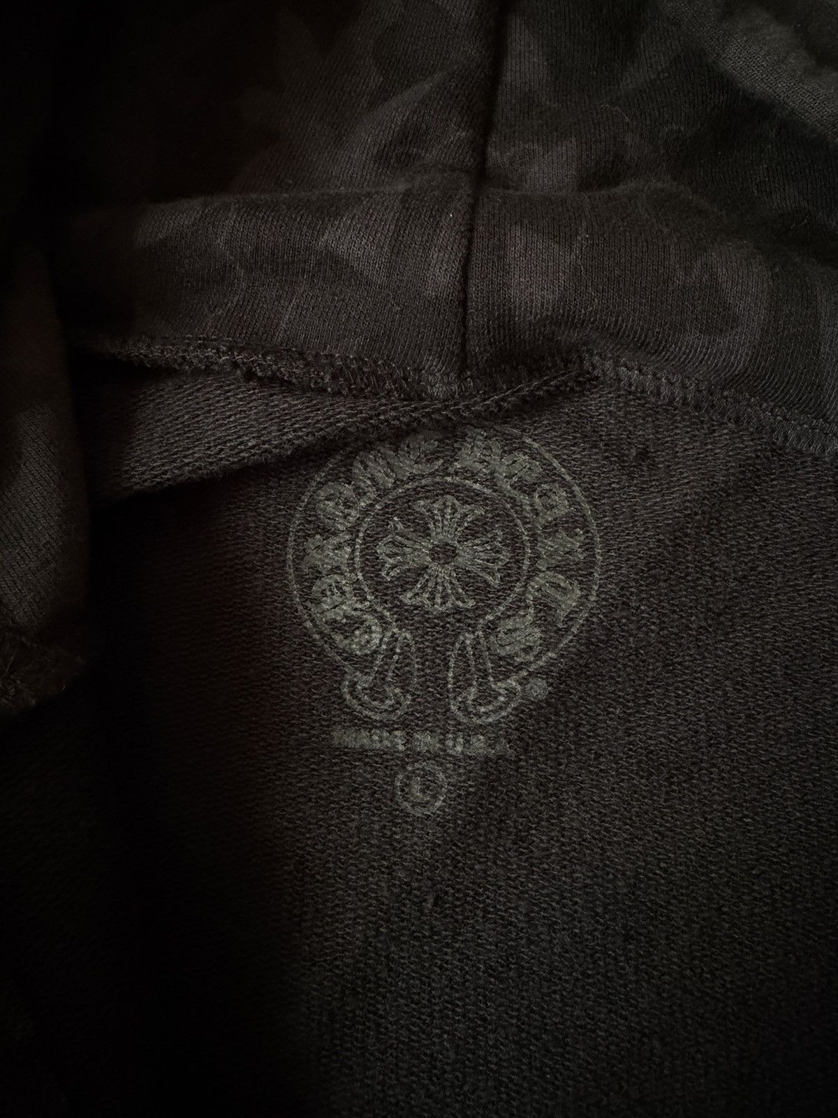 Chrome Hearts Chrome Hearts Cemetery Cross Print Zip Up Hoodie Black Size US L / EU 52-54 / 3 - 7 Thumbnail