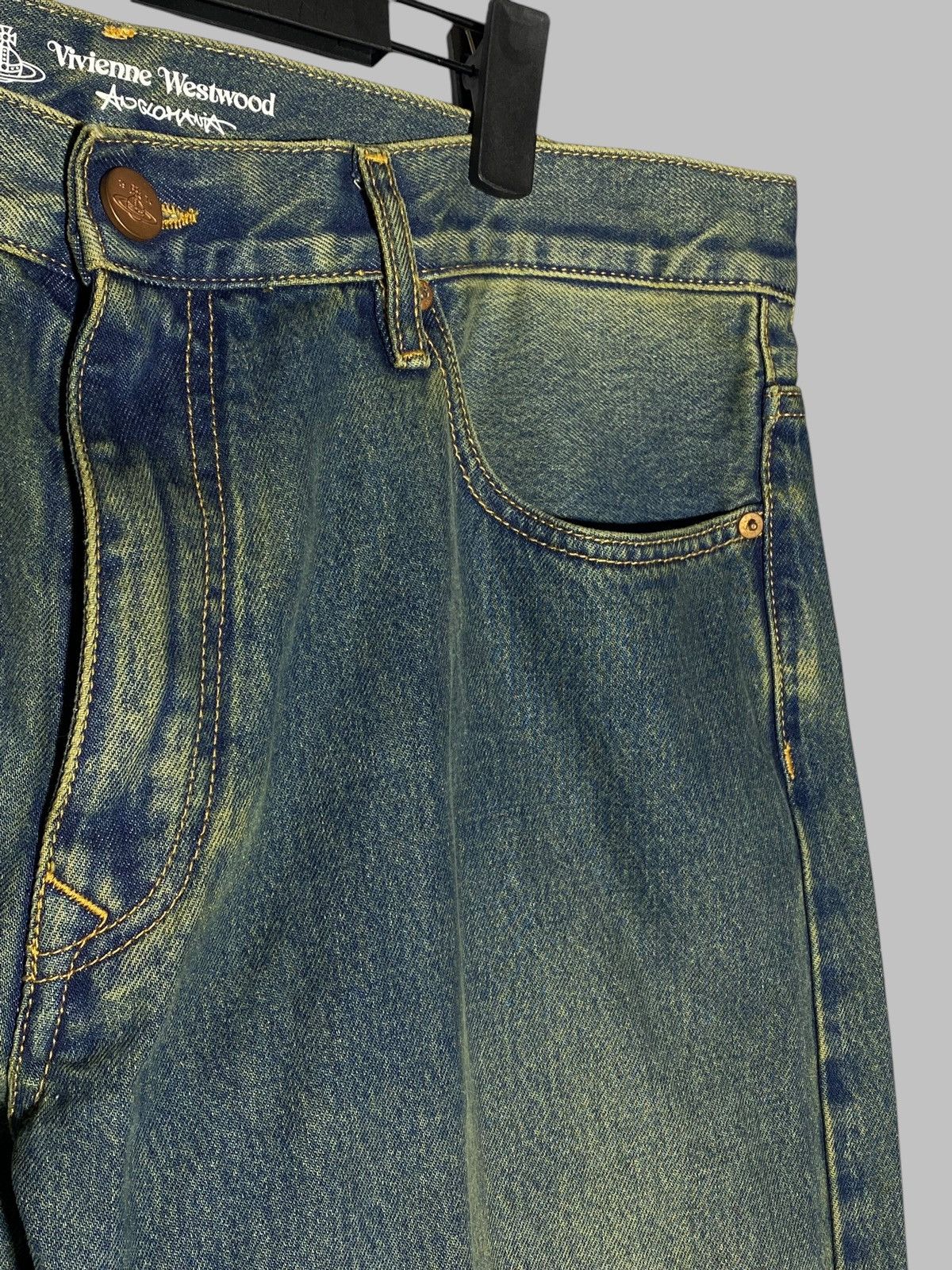 Vivienne Westwood Rare Vivienne Westwood Big Pocket Logo Jeans Size US 36 / EU 52 - 6 Thumbnail