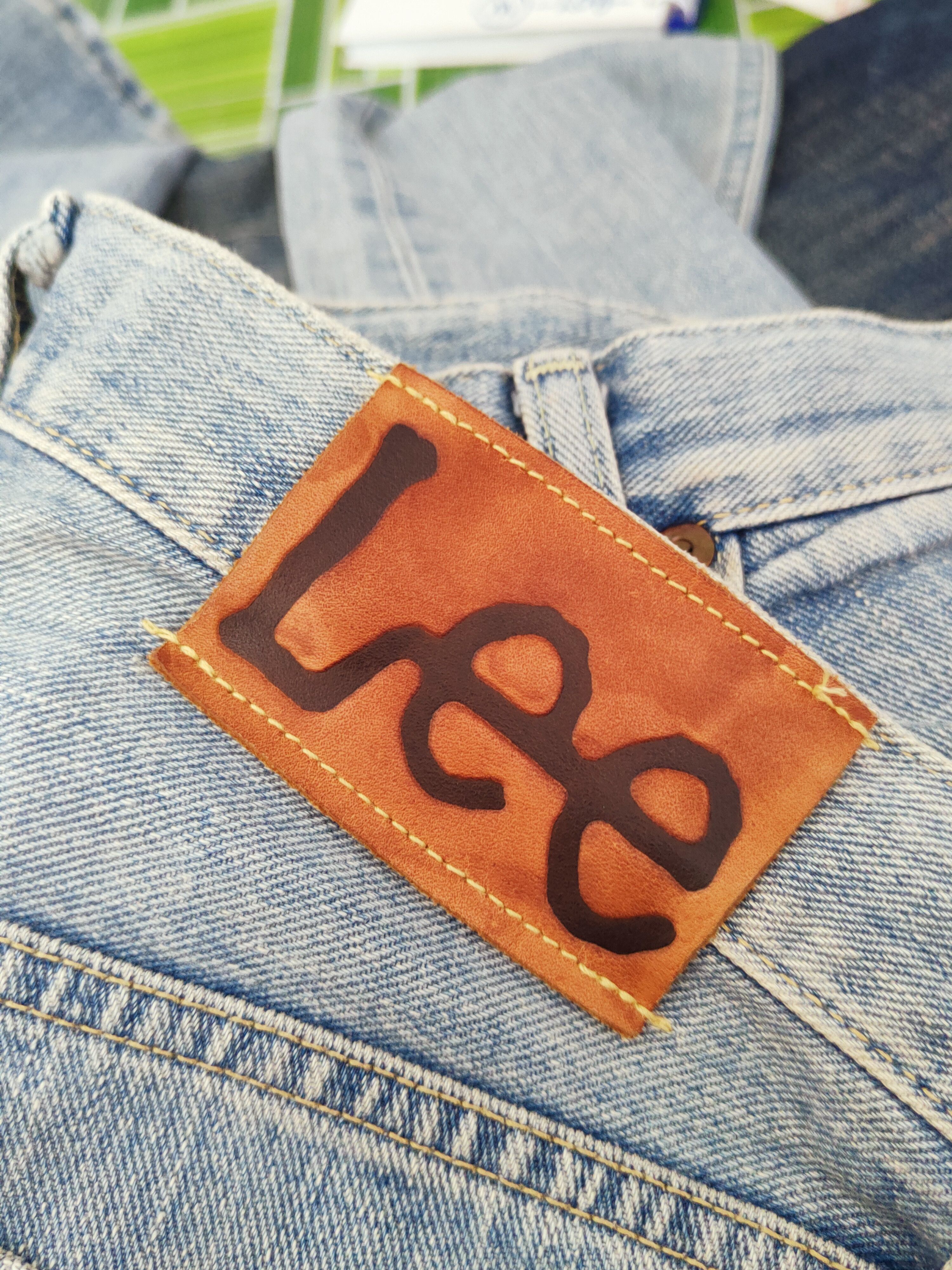 Japanese Brand Lee Blue Faded Distressed Ripped Jeans #W797 Size US 32 / EU 48 - 13 Thumbnail