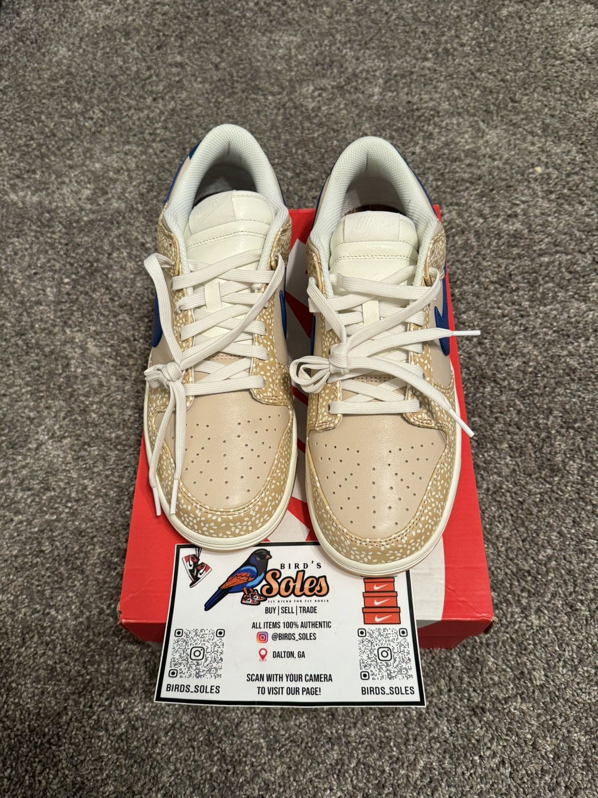Nike Nike Dunk low bagel size 10.5 Size US 10.5 / EU 43-44 - 2 Thumbnail