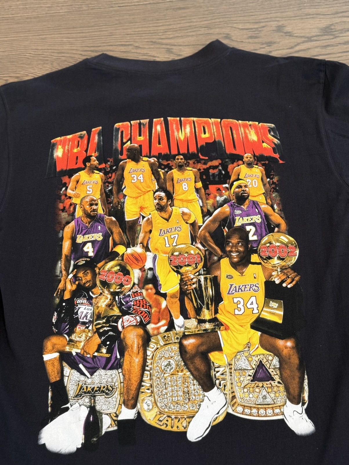 Marino Morwood Marino Morwood Lakers Dynasty Shirt Large Rap Tee Size US L / EU 52-54 / 3 - 7 Thumbnail