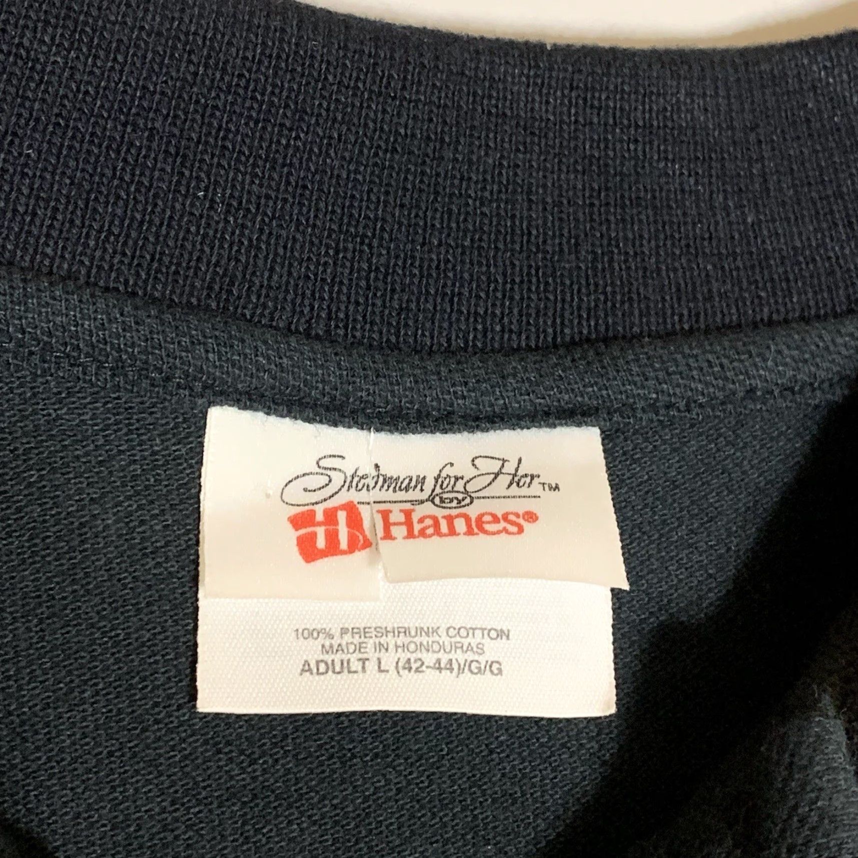 Hanes VINTAGE State of Florida Women’s Black Polo Shirt Stedman For Women By Hanes Size Large Size L / US 10 / IT 46 - 7 Thumbnail