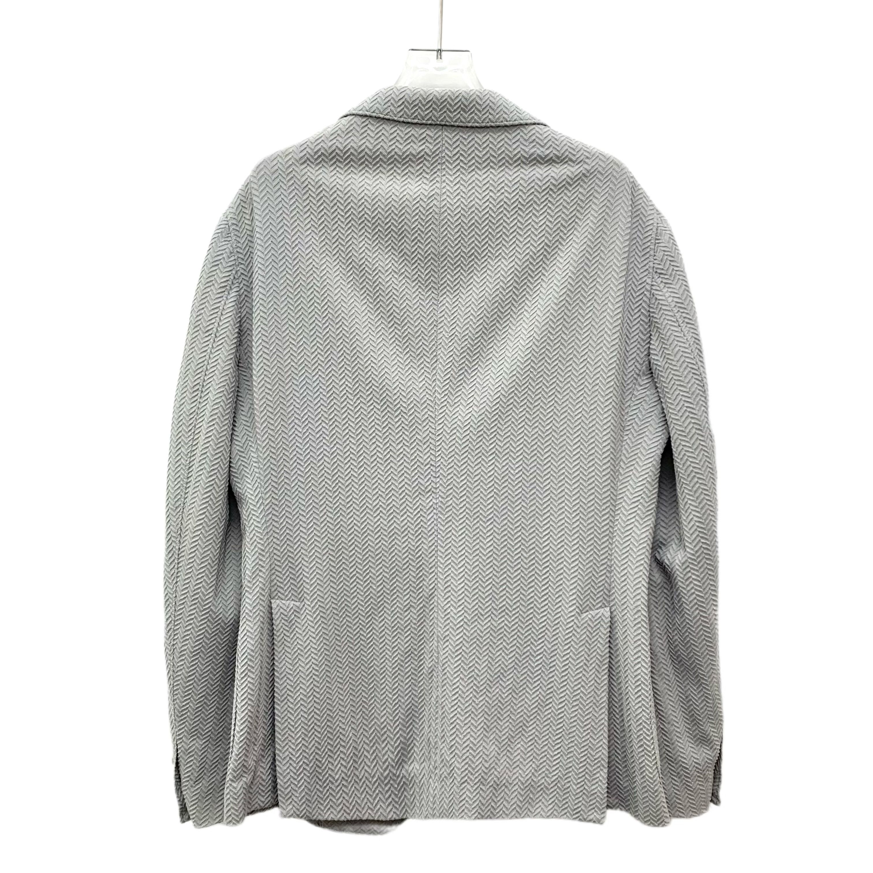 Giorgio Armani Giorgio Armani Grey Notch-Lapel Blazer (Size 48) Size 48R - 8 Thumbnail