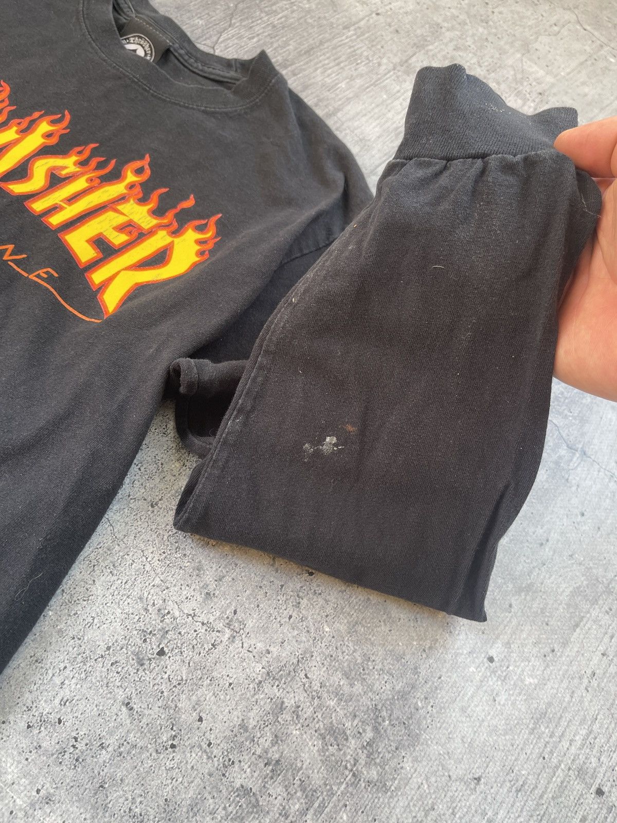 Thrasher × Zumiez Thrasher long sleeve graphic tee Size US M / EU 48-50 / 2 - 6 Thumbnail