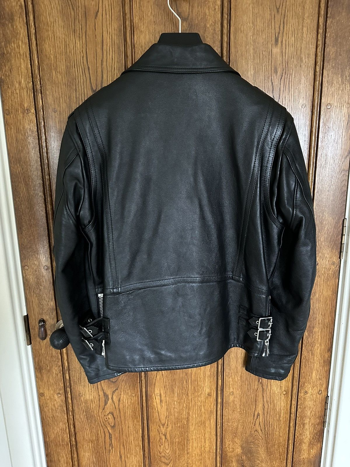 Celine SS22 $6500🤑 Celine biker D Ring leather jacket Hedi grail 48 Size US M / EU 48-50 / 2 - 17 Thumbnail