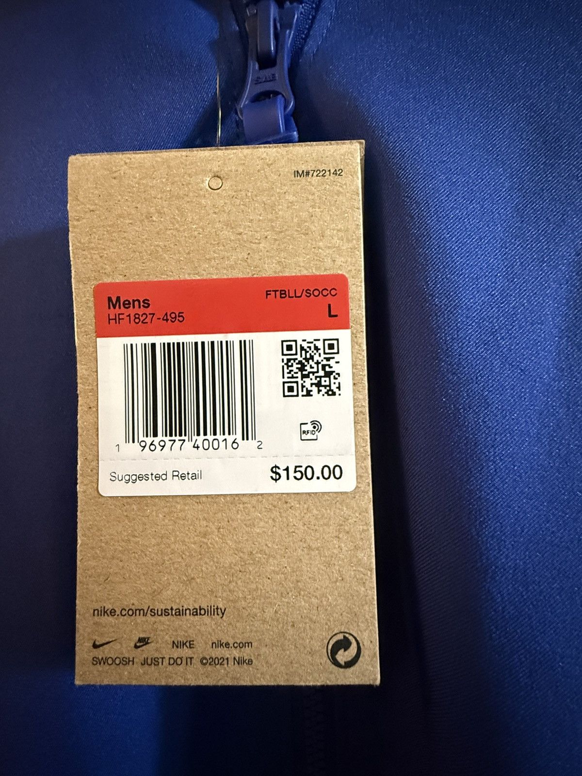 Nike Nike chelsea jacket Size US L / EU 52-54 / 3 - 5 Thumbnail
