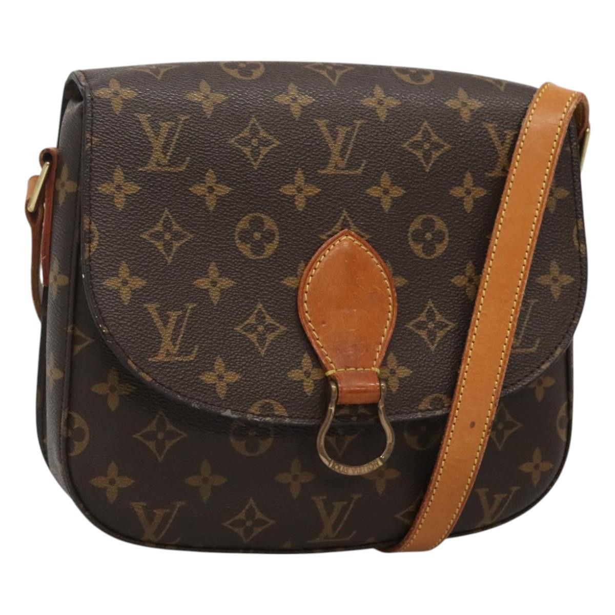 Louis Vuitton Monogram Saint Cloud Gm Shoulder Bag M51242 Lv Auth Yk18044, Women's