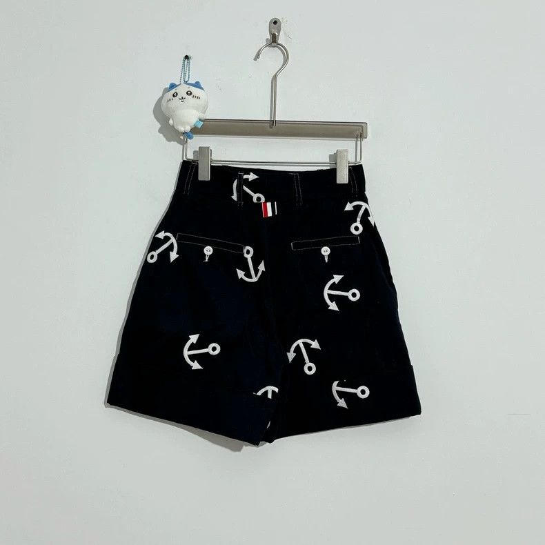 Thom Browne Thom Browne Anchor full-printed shorts 2503-Nextarrow Size US 38 / EU 54 - 3 Thumbnail