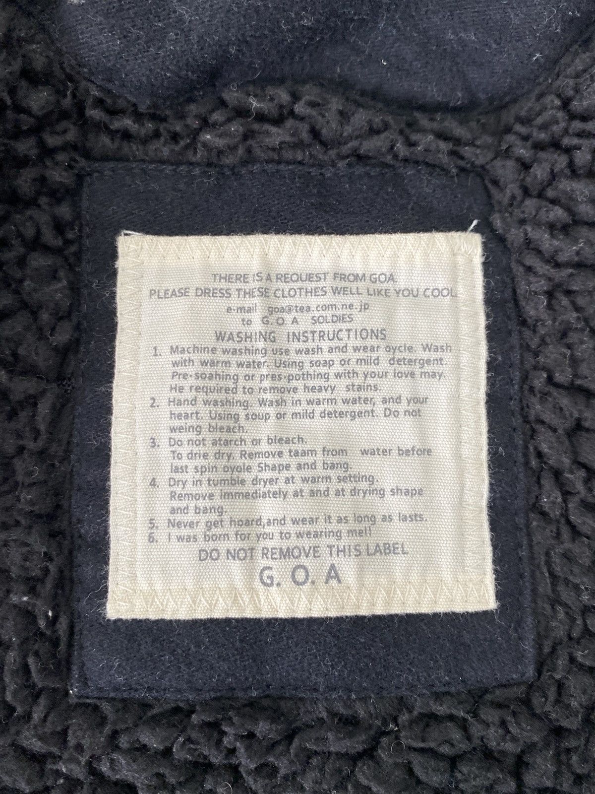 GOA GOA Bono Hooded Sherpa Lined Jacket Japan Size US M / EU 48-50 / 2 - 3 Thumbnail