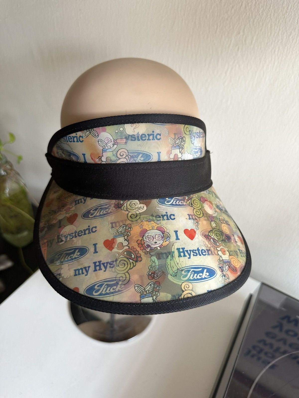 Hysteric Glamour 1990s Hysteric Glamour Racing Flip Logo Visor Cap Size ONE SIZE - 6 Thumbnail
