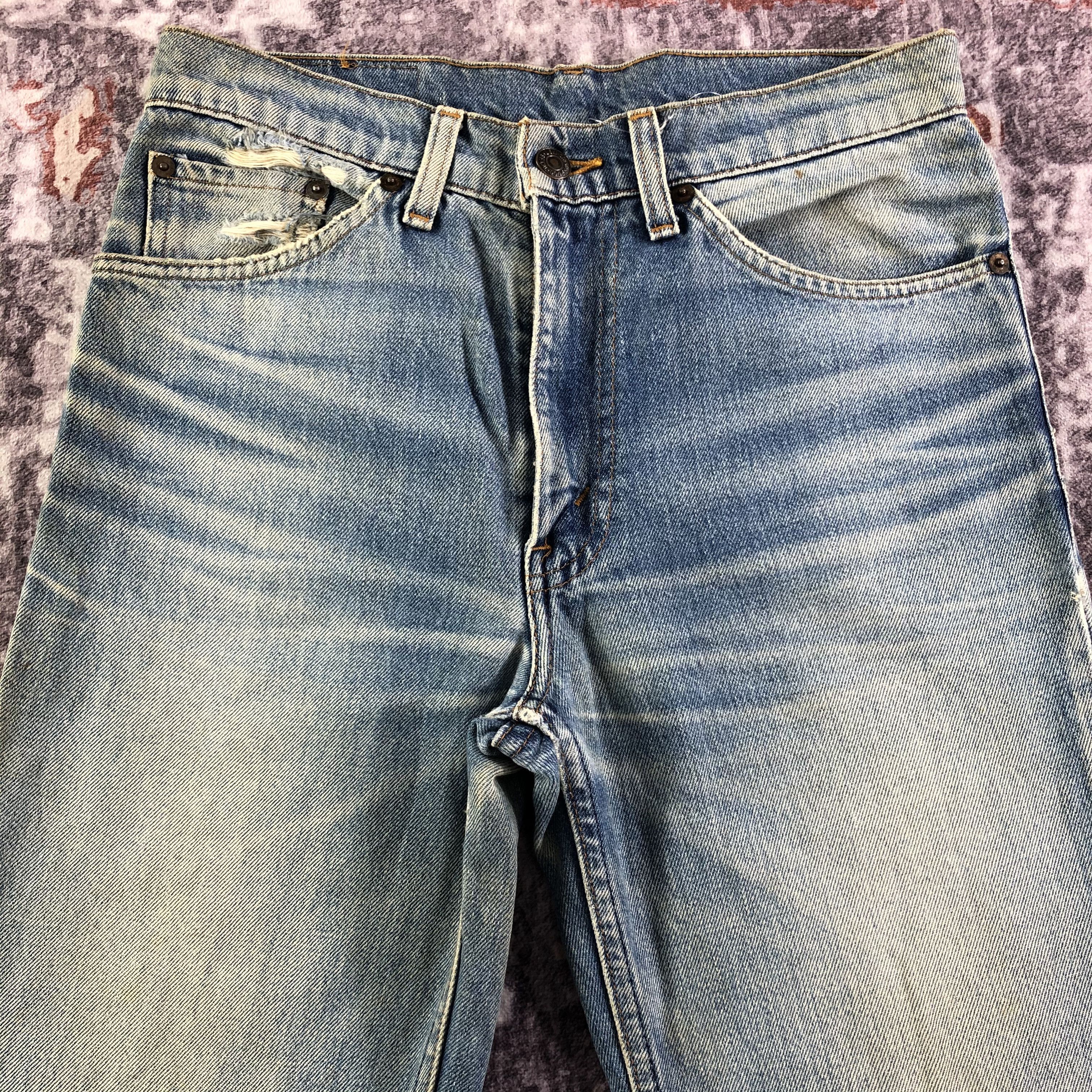 Levi's × Vintage Vintage 90s Blue Wash Levis 506 Jeans-JM3206 Size US 29 - 3 Thumbnail