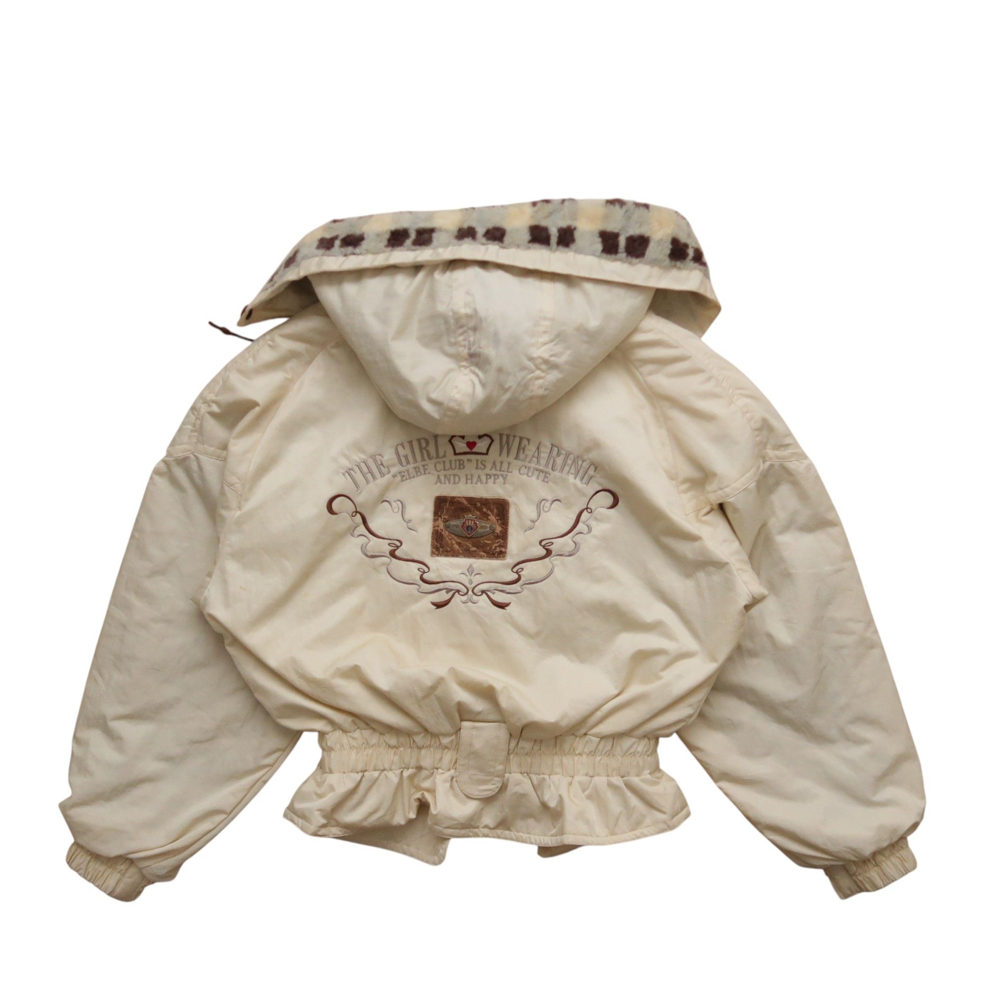 Hysteric Glamour Vintage 90s Hysteric Glamour Elbe Club Flight Bomber Jacket Size US M / EU 48-50 / 2 - 2 Thumbnail