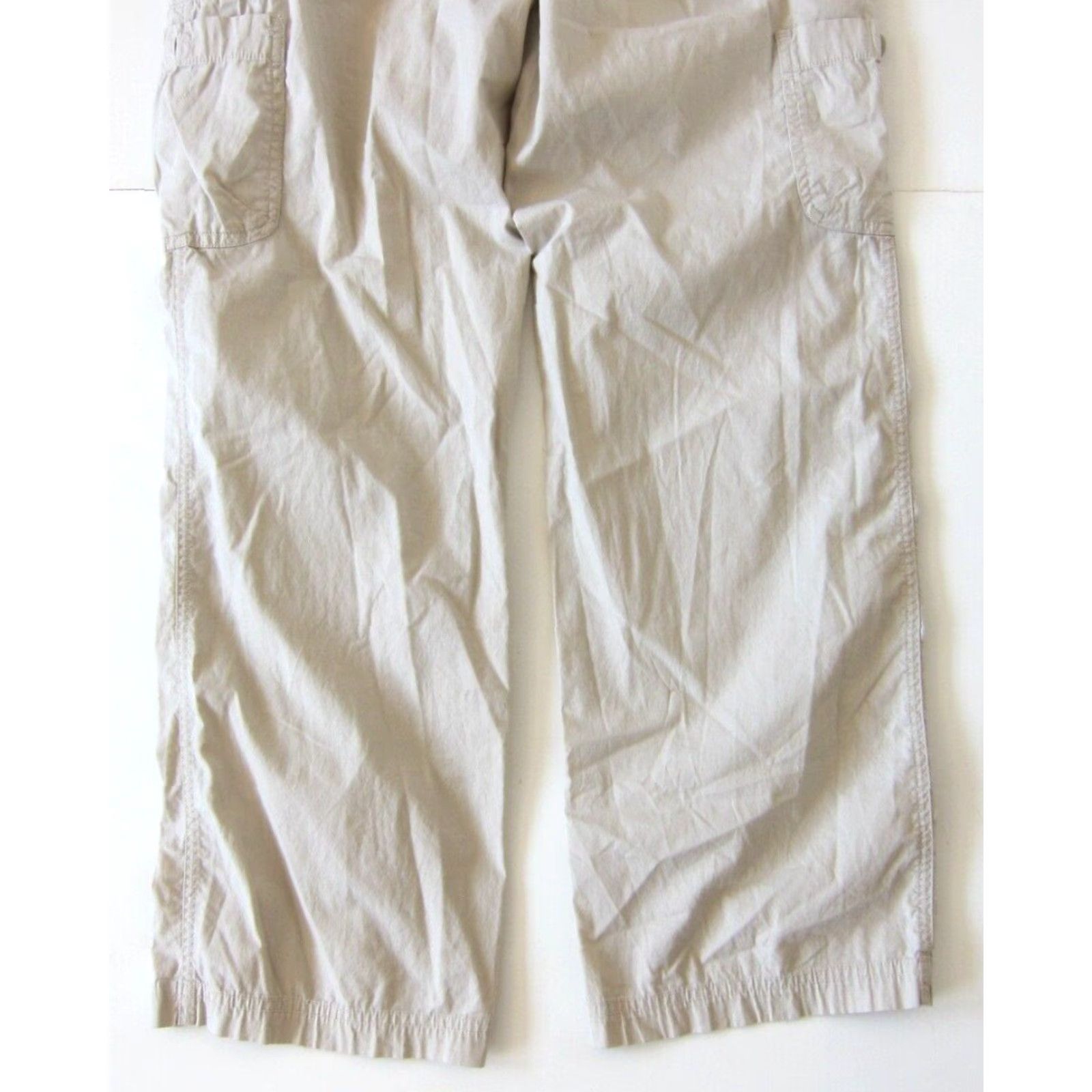 Vintage Columbia Women Pants Cargo Chino Pocket 100% Cotton Brown Beige 6 Size 28" / US 6 / IT 42 - 7 Thumbnail