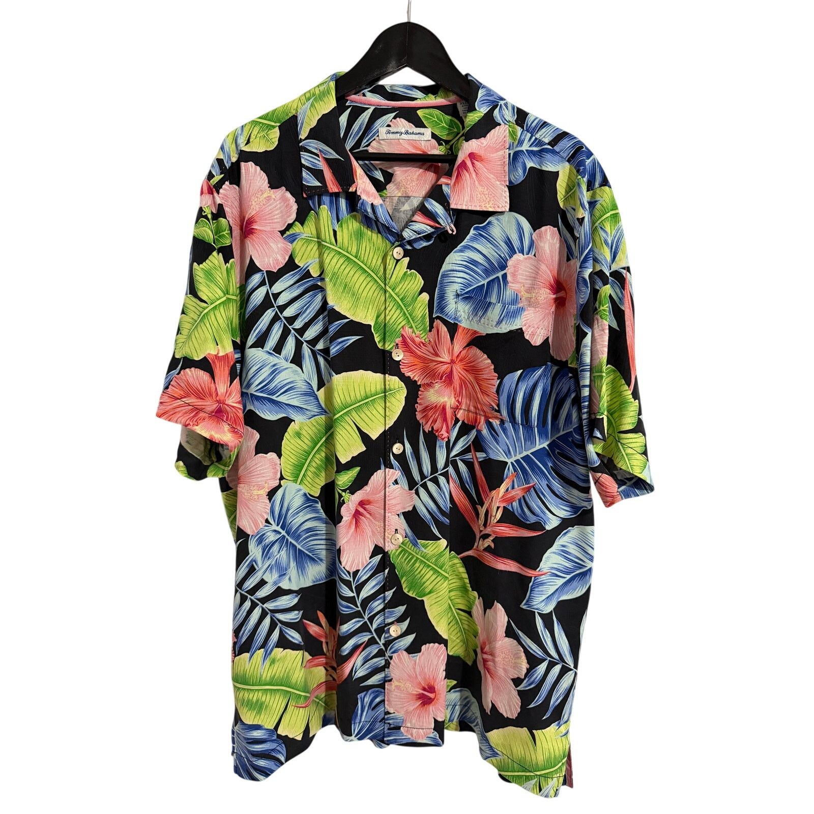 Tommy Bahama Tommy Bahama 100% Silk Hawaiian Shirt Men's Size XL Size US XL / EU 56 / 4 - 1 Thumbnail