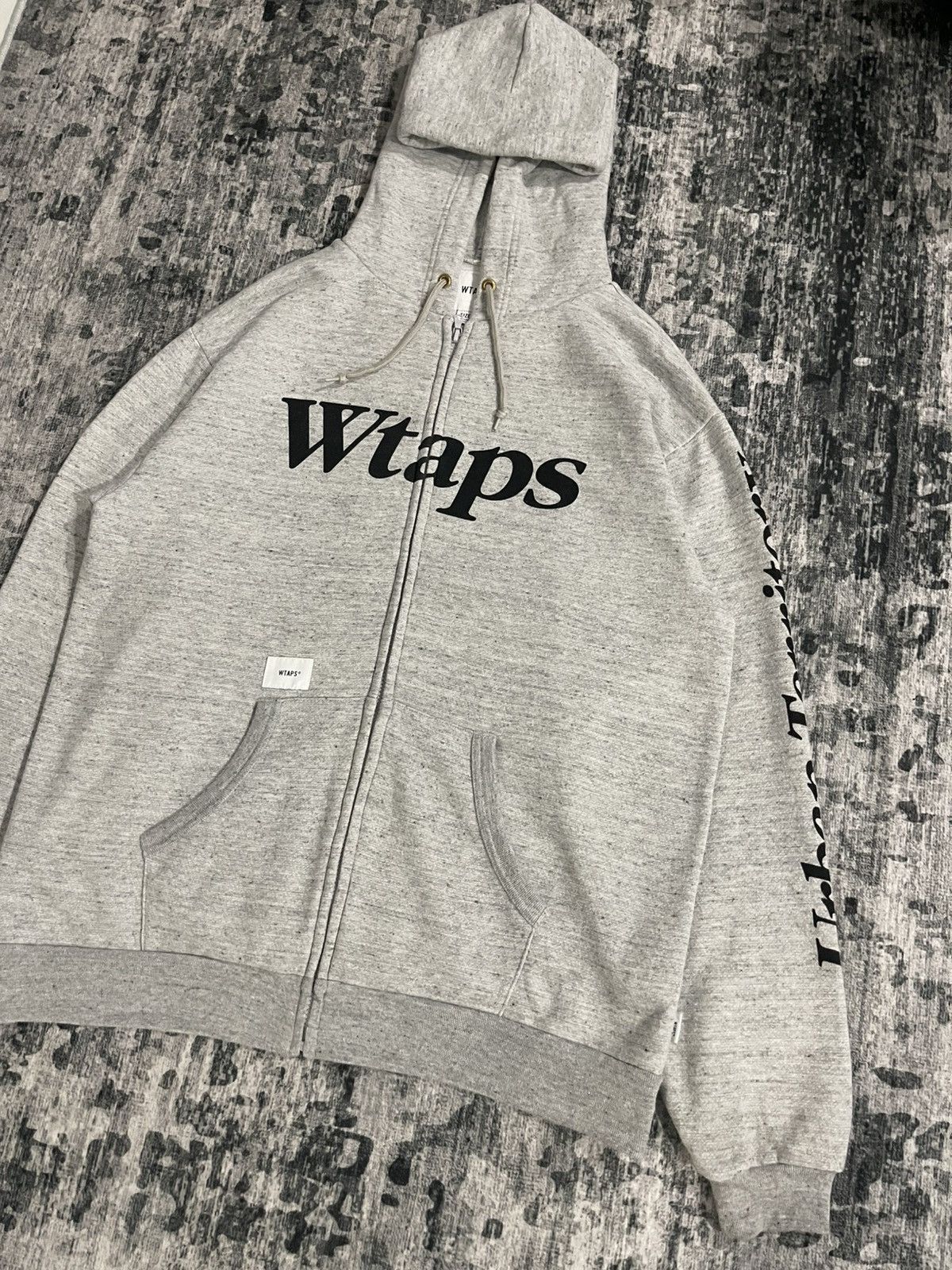 Wtaps 2018 A/W WTAPS ACADEMY ZIP UP SWEATSHIRT COPO Size US L / EU 52-54 / 3 - 3 Thumbnail