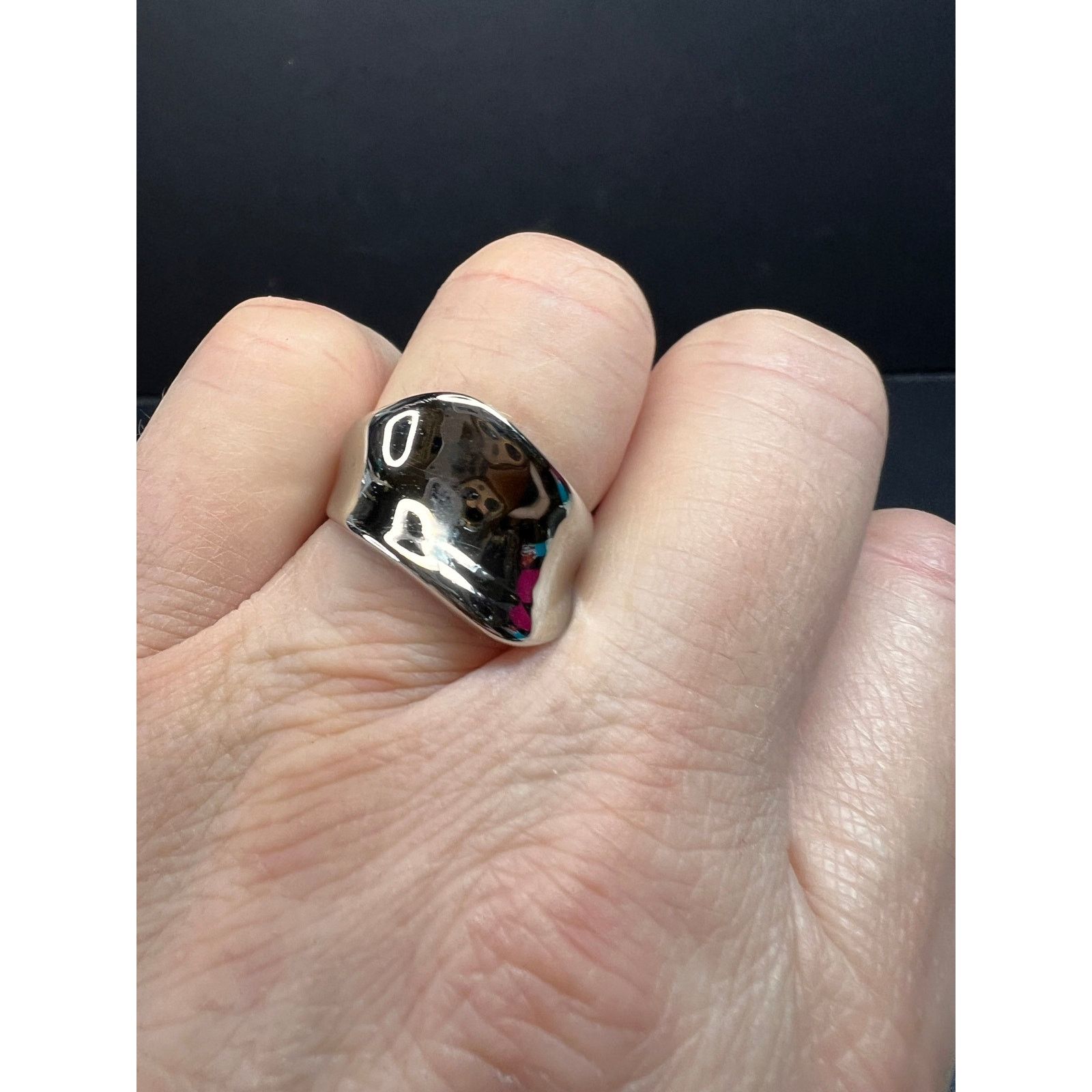 Other Vintage sterling silver ring size 8 Size ONE SIZE - 5 Thumbnail