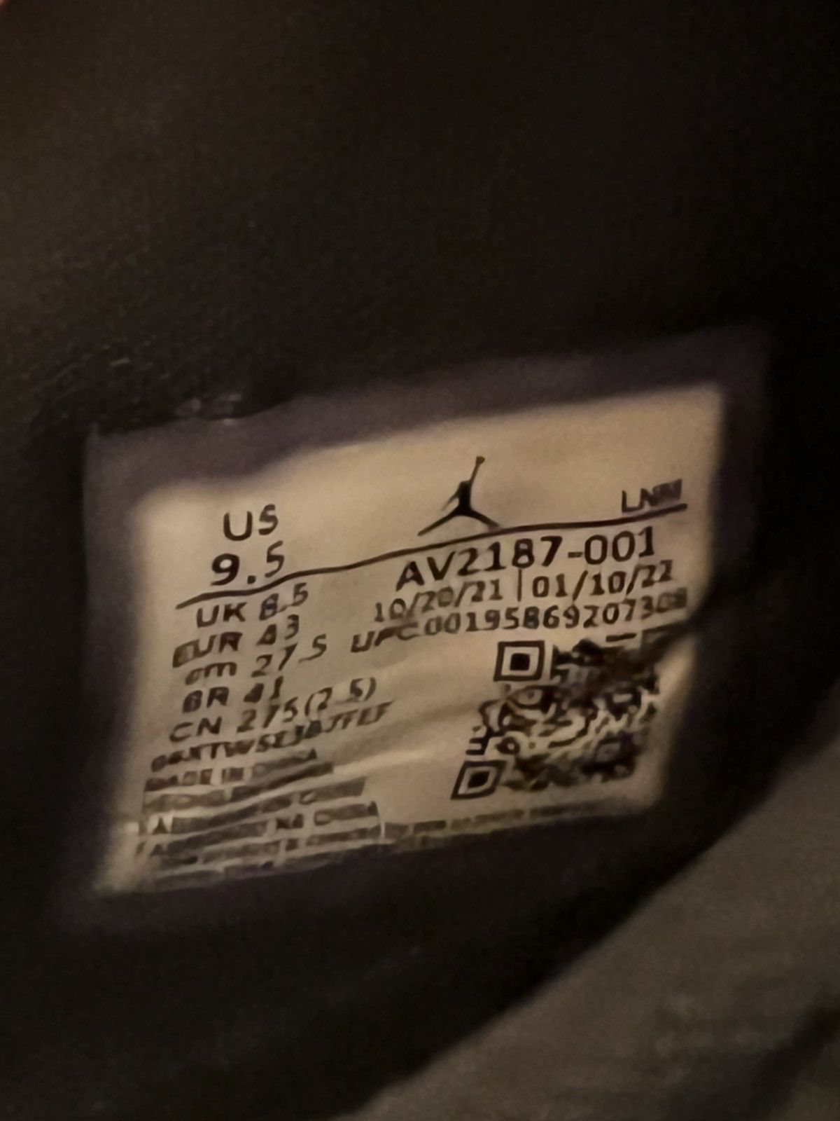 Jordan Brand Jordan 11 72-10 low Size US 9.5 / EU 42-43 - 6 Thumbnail