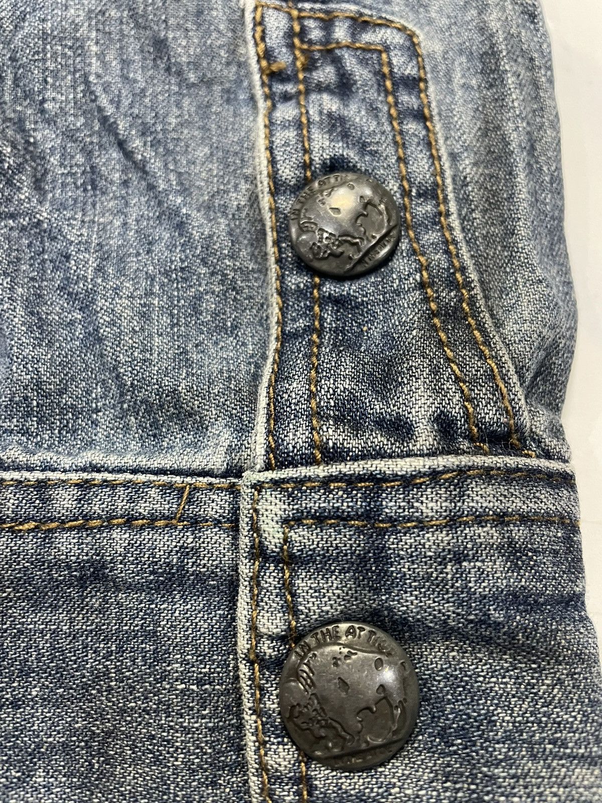 In The Attic In The Attic Trucker Denim Jacket Size US S / EU 44-46 / 1 - 7 Thumbnail