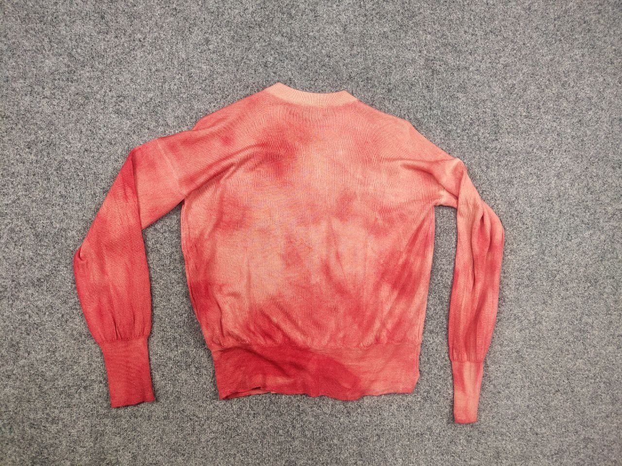 Other Scaglione Design merino x cashmere garment dyed red sweater Size M / US 6-8 / IT 42-44 - 10 Thumbnail