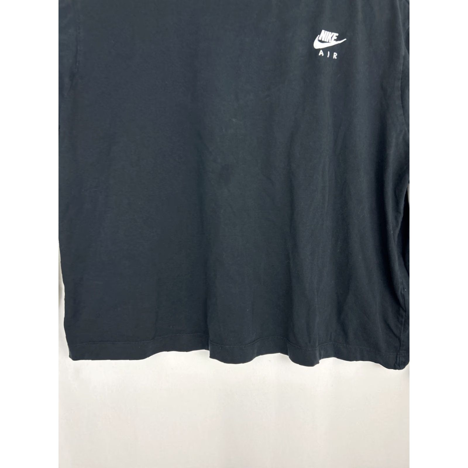 Nike Nike Air Logo Long Sleeve T Shirt Womens XL Black Regular Fit Oversized Breathable Activewear Logo CZ4020 010 Size XL / US 12-14 / IT 48-50 - 5 Thumbnail