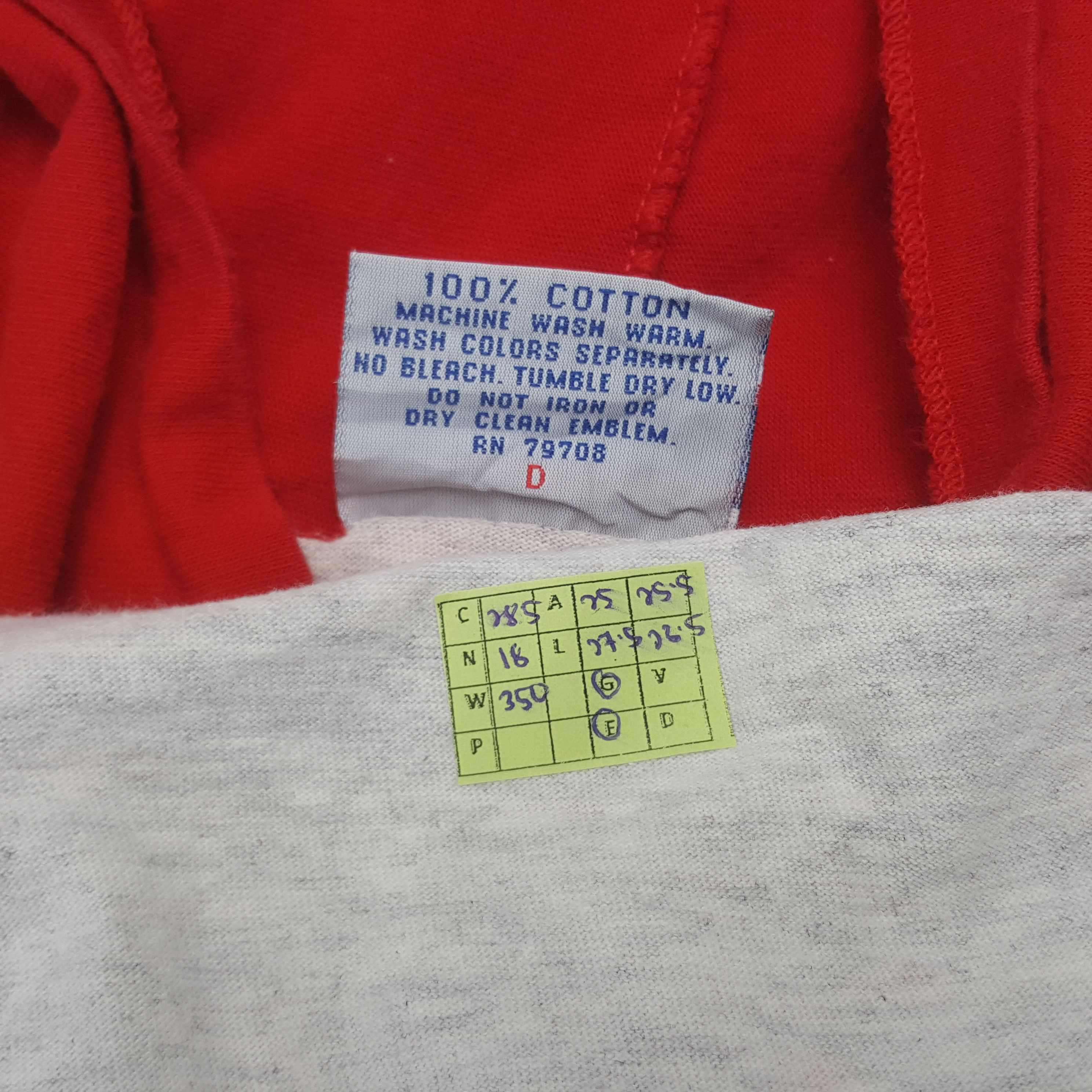 Vintage Vintage World Cup USA 94 Soccer Sport Hoodies Tshirt C285N18 Size US XXL / EU 58 / 5 - 8 Thumbnail