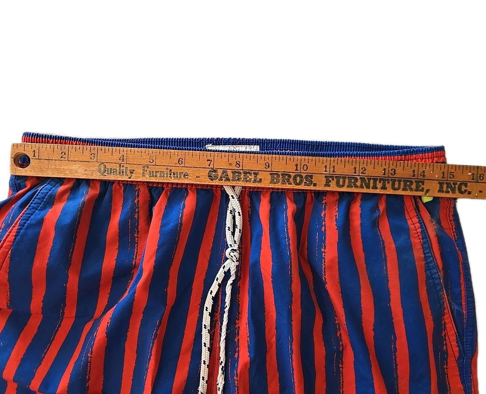 Psycho Bunny Psycho Bunny Torver Swim Trunks Mens M Striped Lined Logo Size US 32 / EU 48 - 7 Thumbnail