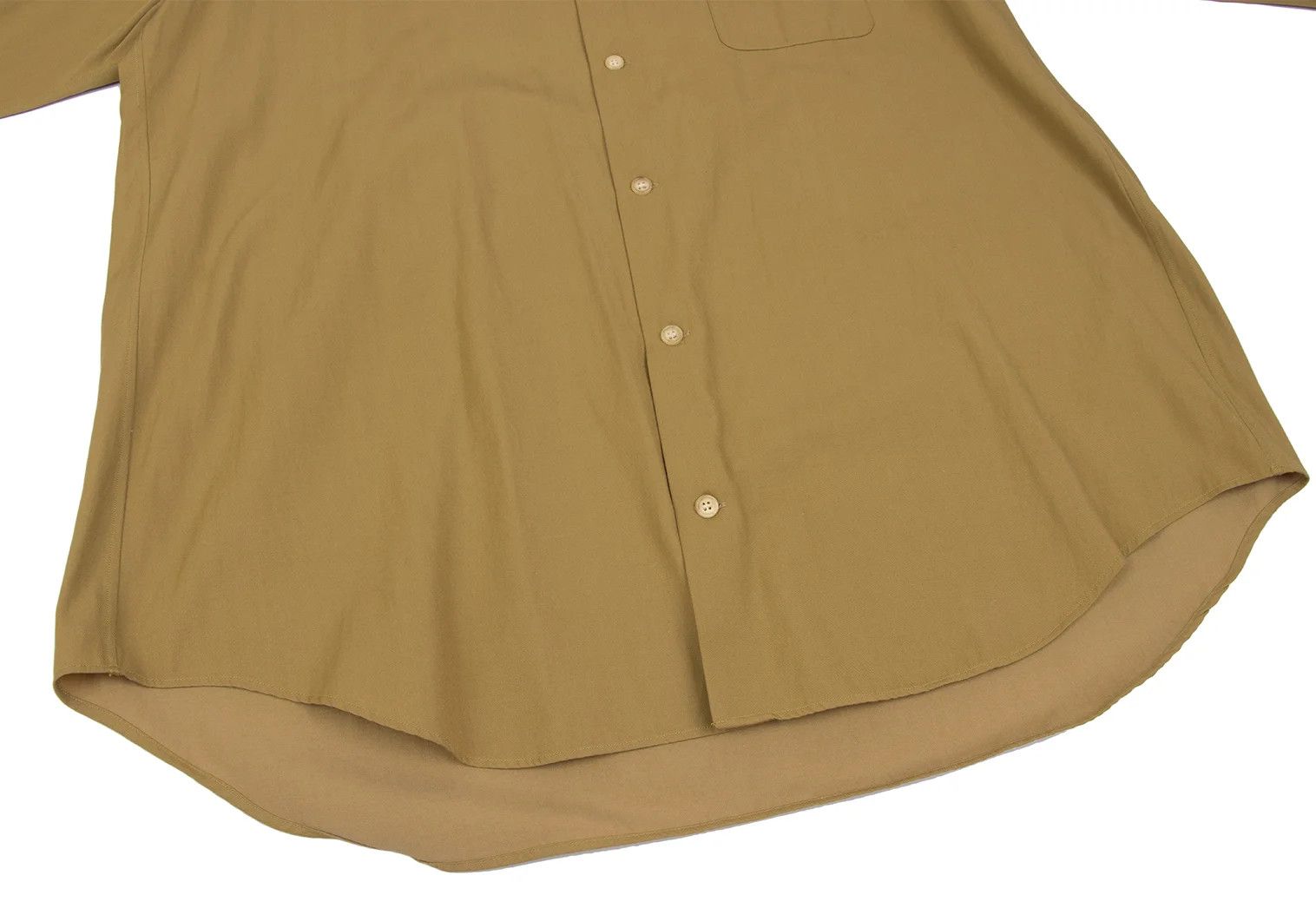 Jean Paul Gaultier Wool Cotton Long Sleeve Shirt in Mustard Size L Size US L / EU 52-54 / 3 - 11 Thumbnail