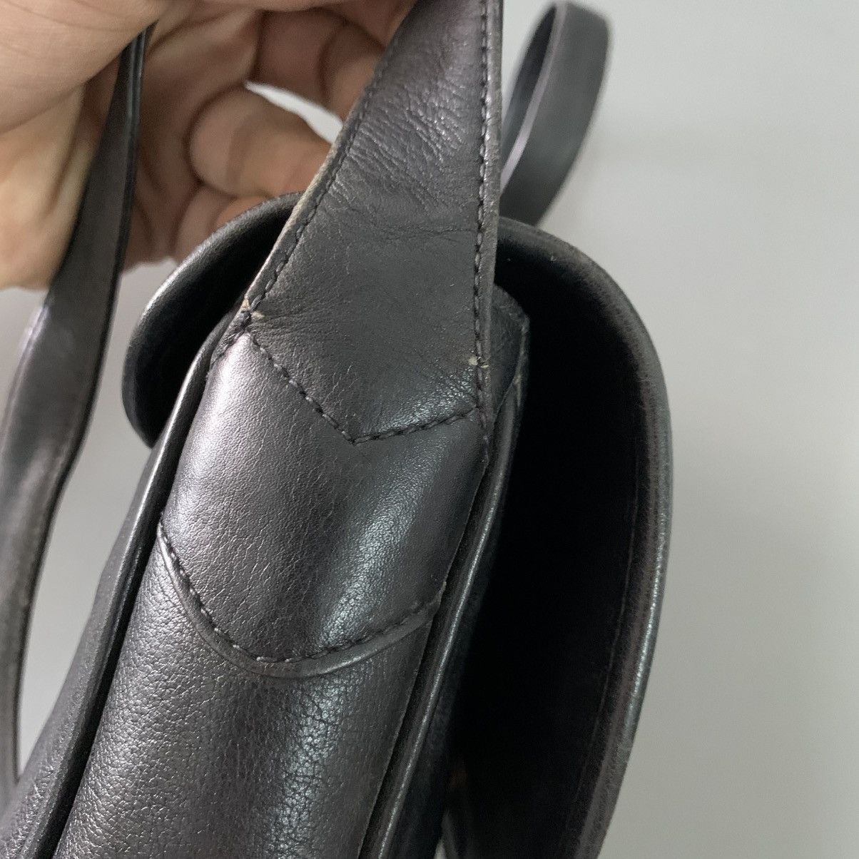 Celine Celine Leather Black Sling Bag Size ONE SIZE - 9 Thumbnail