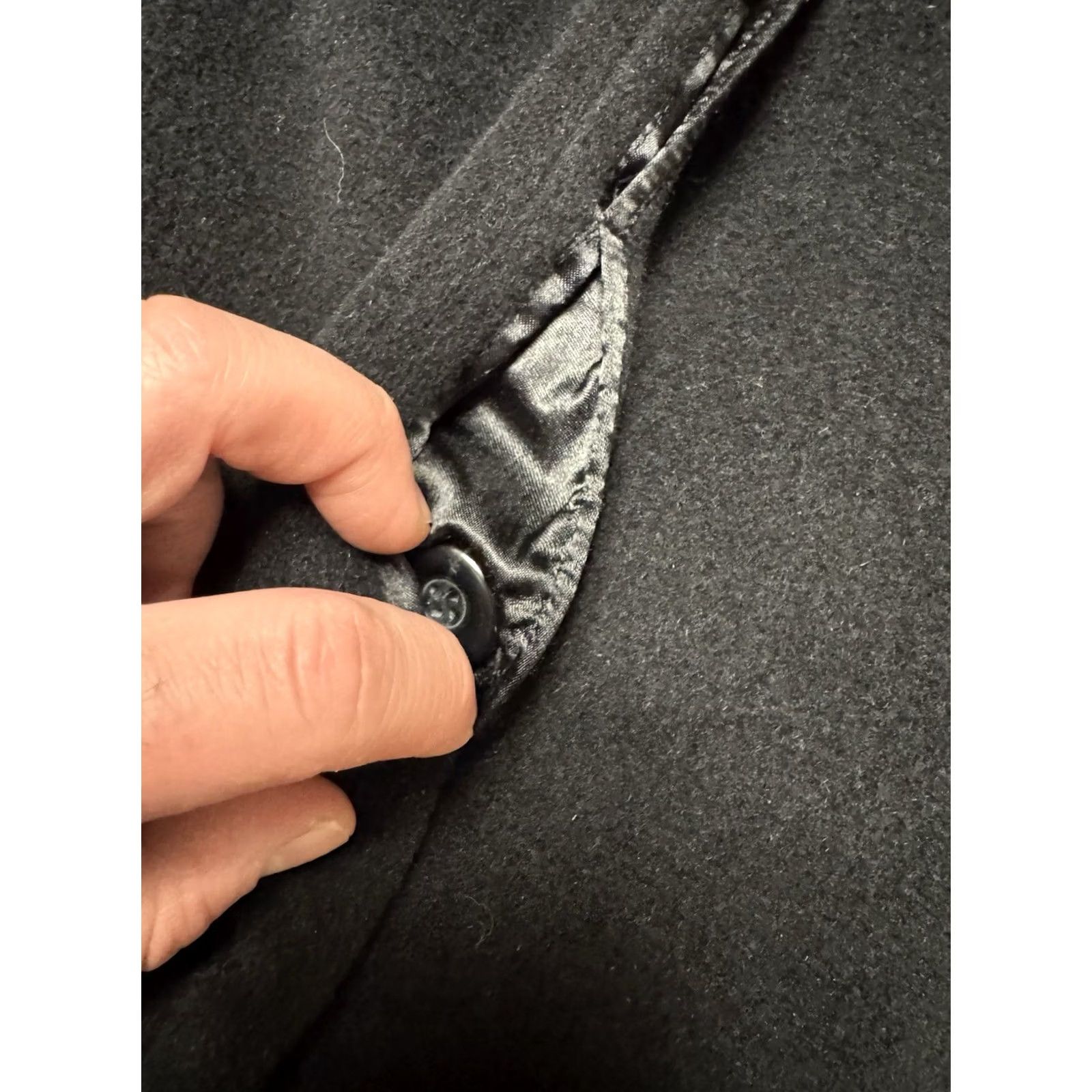 Pendleton Pendleton Jacket Black Wool Blend Button Up L Large Men Overcoat Wool Size US L / EU 52-54 / 3 - 3 Thumbnail