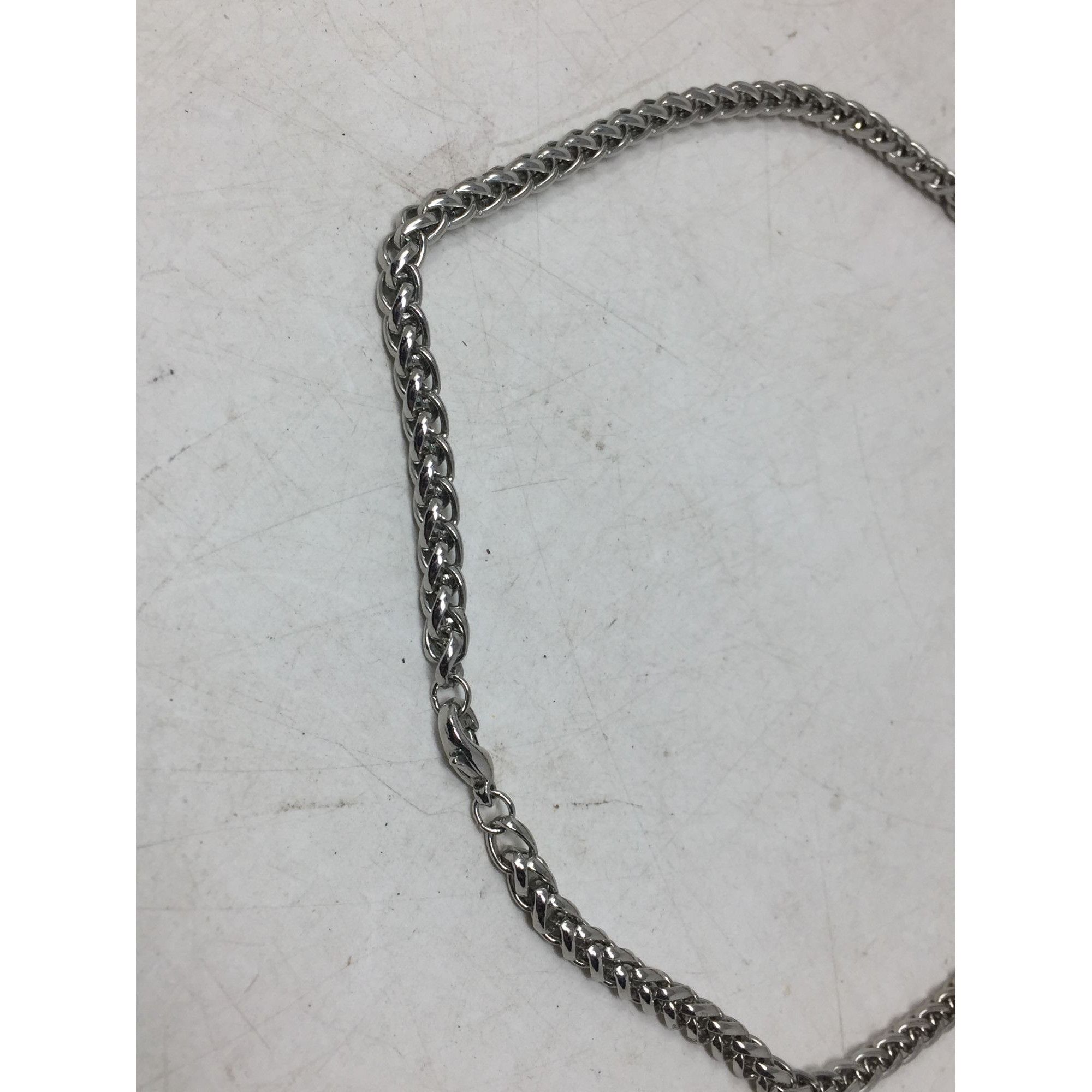 Other Unisex Silver Tone Chain Necklace Size ONE SIZE - 4 Thumbnail