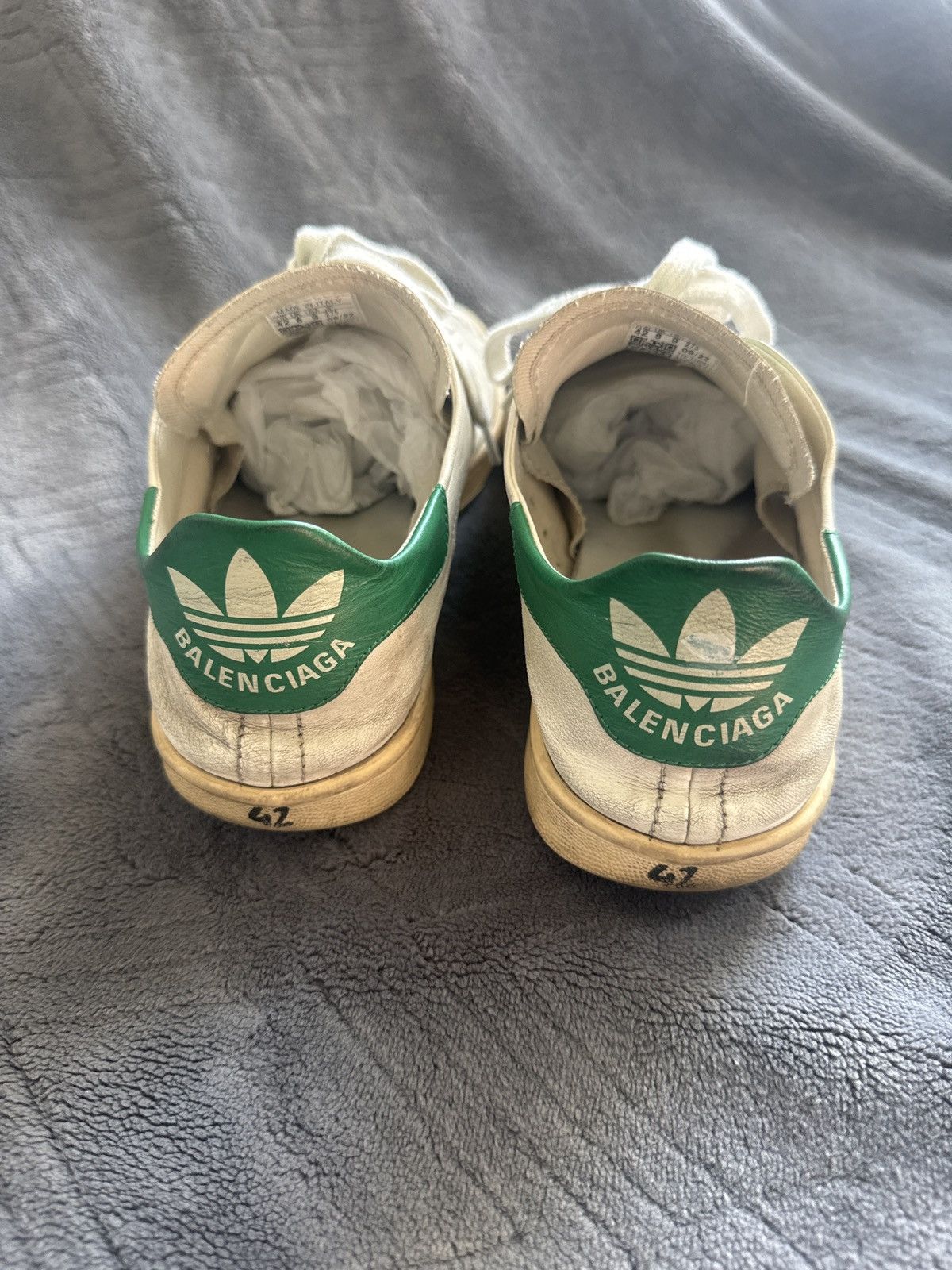 Balenciaga Balenciaga X adidas vintage stan smith Size US 9.5 / EU 42-43 - 4 Thumbnail
