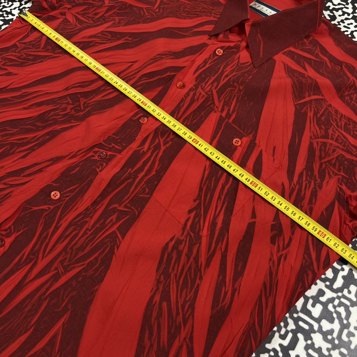 Japanese Brand Vintage Y2K Japanese Abstract Issey Miyake Style Retro Shirt Size US L / EU 52-54 / 3 - 17 Thumbnail