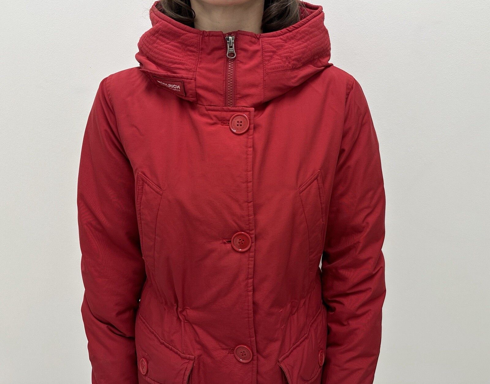 Woolrich Woolen Mills DDP Woolrich Down Puffer Womens Jacket Red size M Size M / US 6-8 / IT 42-44 - 11 Thumbnail