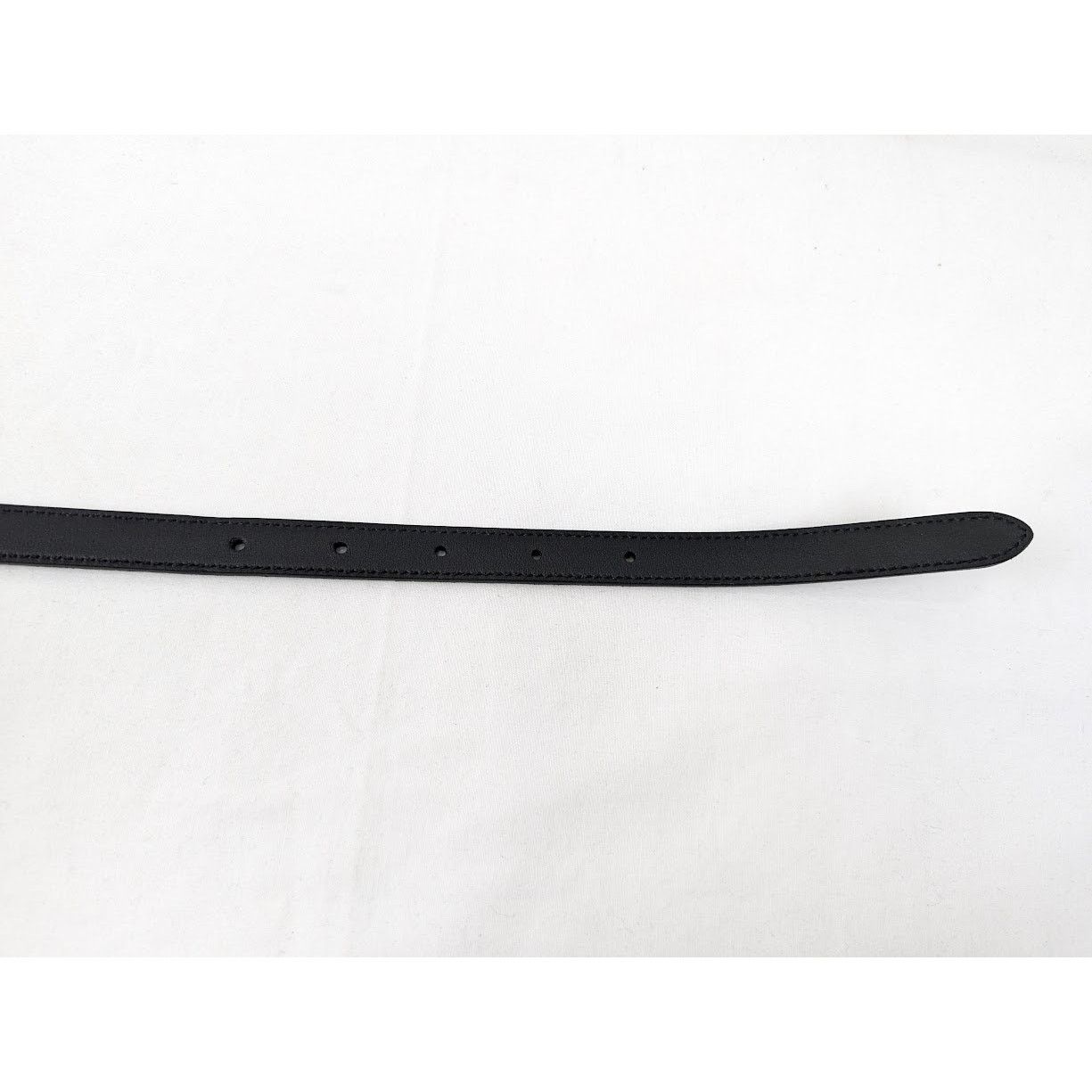 Saint Laurent Paris o1rshd1 Size: 100 / Embossed Leather Buckle Belt in Black Size 40 - 10 Thumbnail
