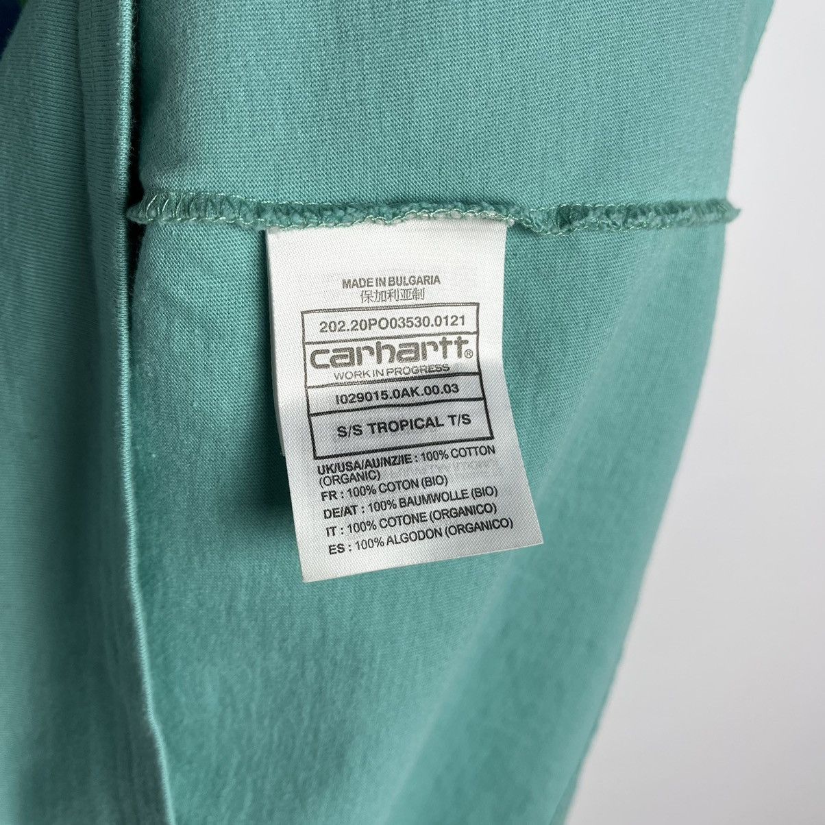 Carhartt Carhartt WIP big logo tropical y2k T Shirt Size US M / EU 48-50 / 2 - 5 Thumbnail