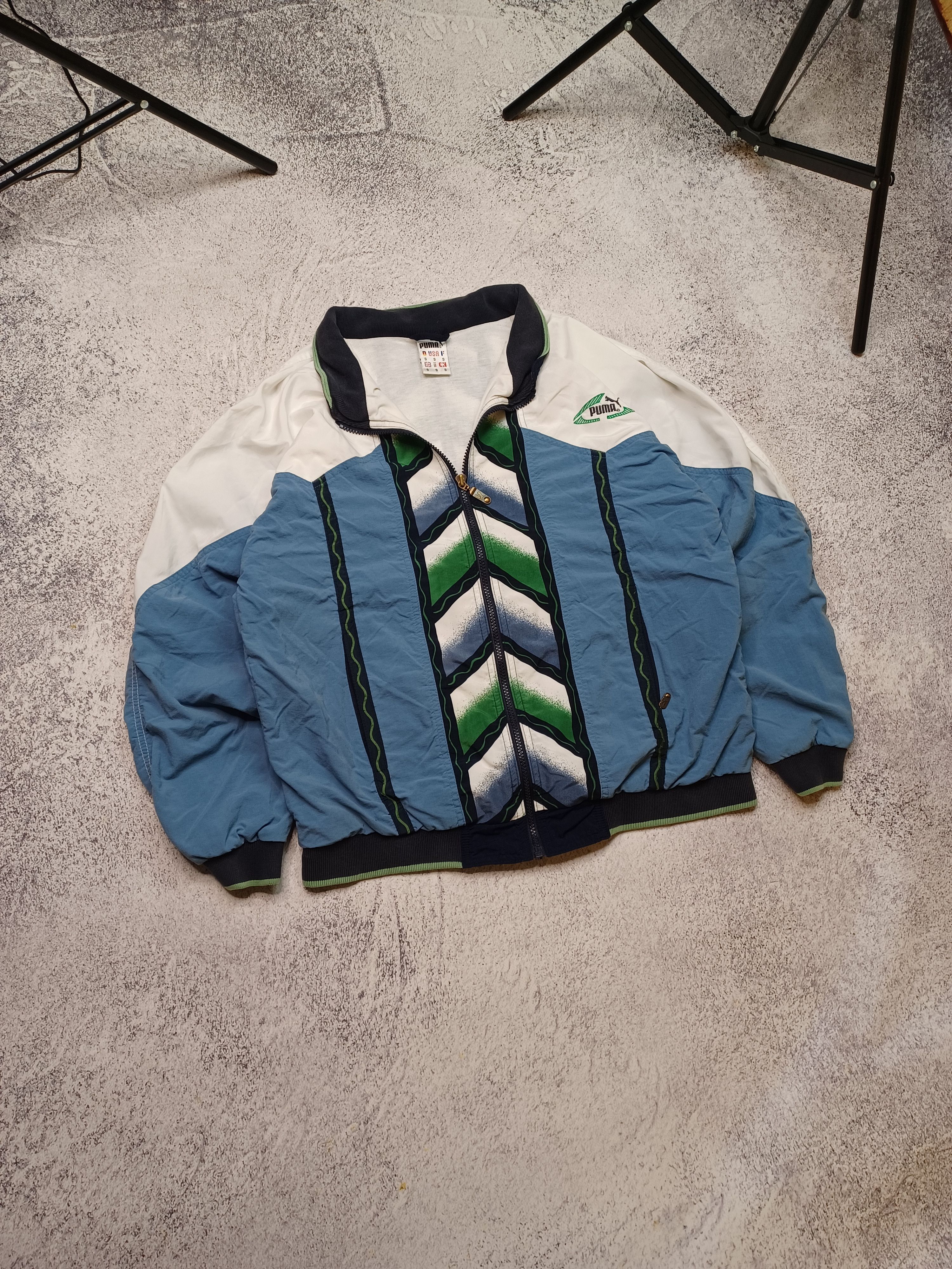 Puma × Vintage Vintage Streetwear Puma Track Jacket Size US S / EU 44-46 / 1 - 1 Thumbnail