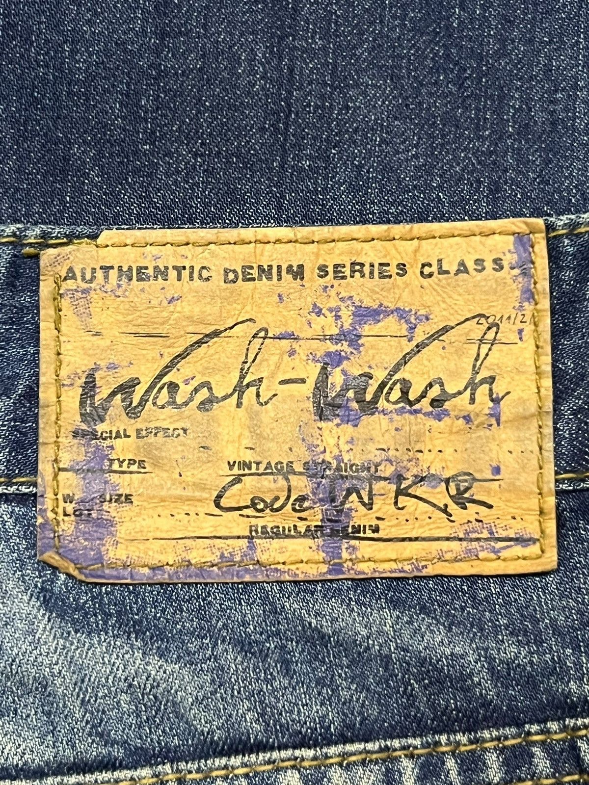 Japanese Brand Vintage The Wash & Wash Blue Denim - Mud Wash Jeans Size US 32 / EU 48 - 11 Thumbnail