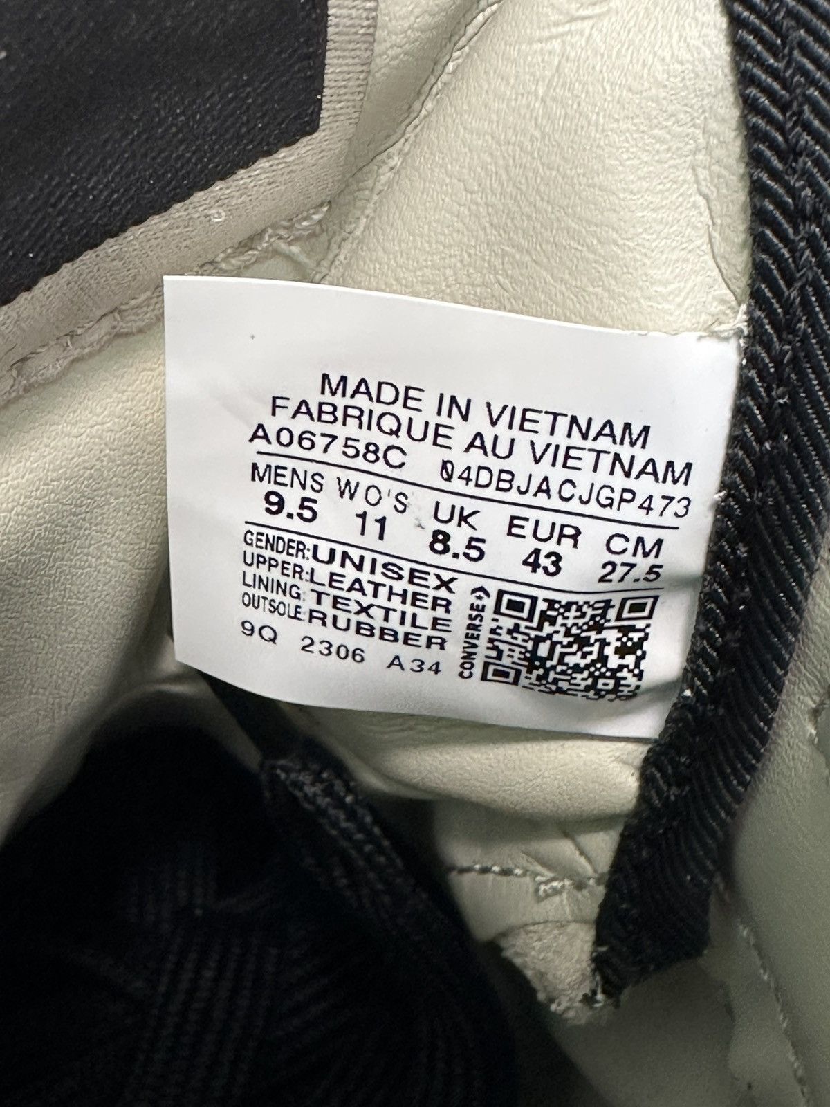 Converse × Rick Owens Drkshdw Rick Owens DRKSHDW x Converse TURBOWPN — Size 43 EU Size US 10 / EU 43 - 5 Thumbnail
