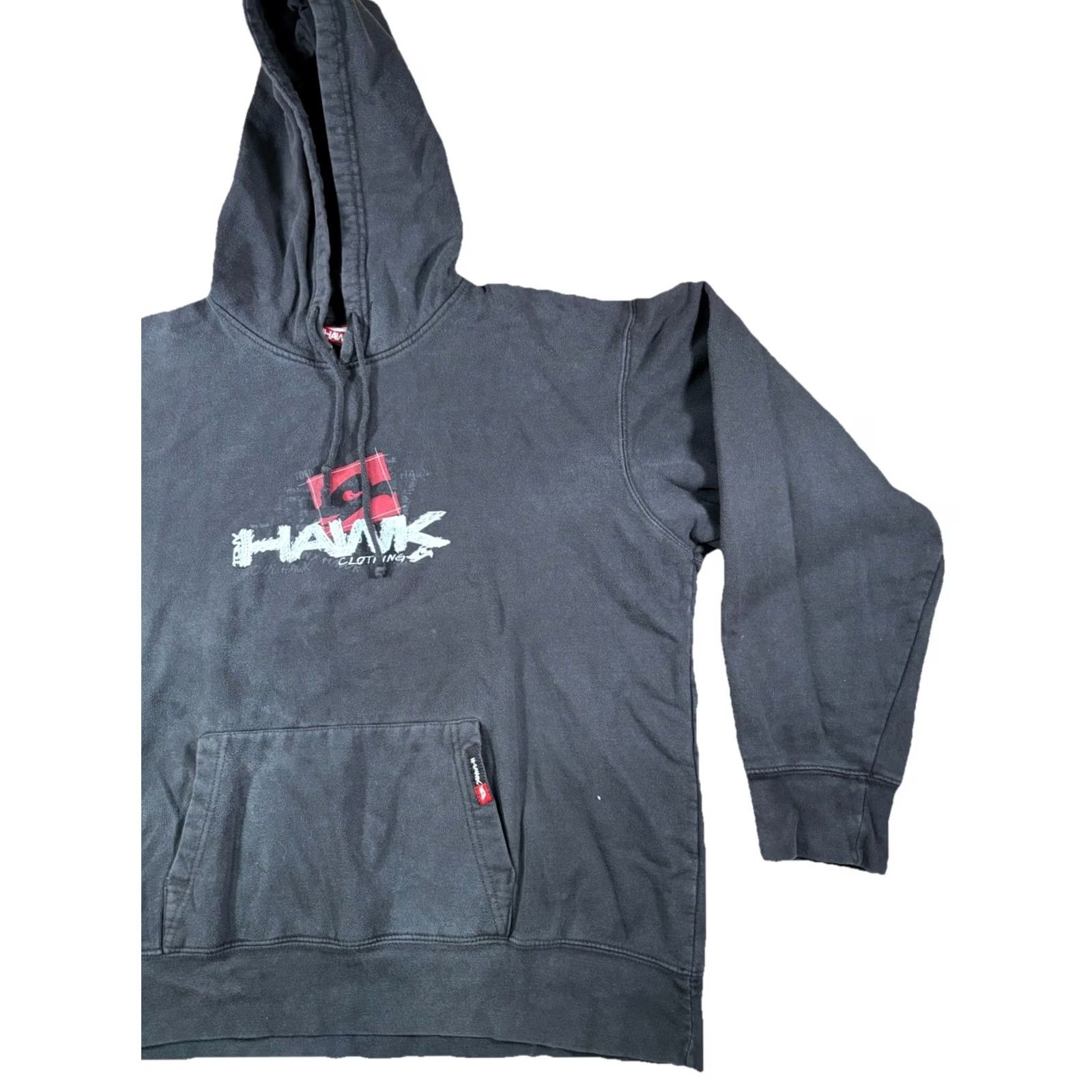 Vintage VINTAGE Tony Hawk Sweatshirt Men's XL Black Skateboard Y2K Distressed Grunge Size US XL / EU 56 / 4 - 3 Thumbnail