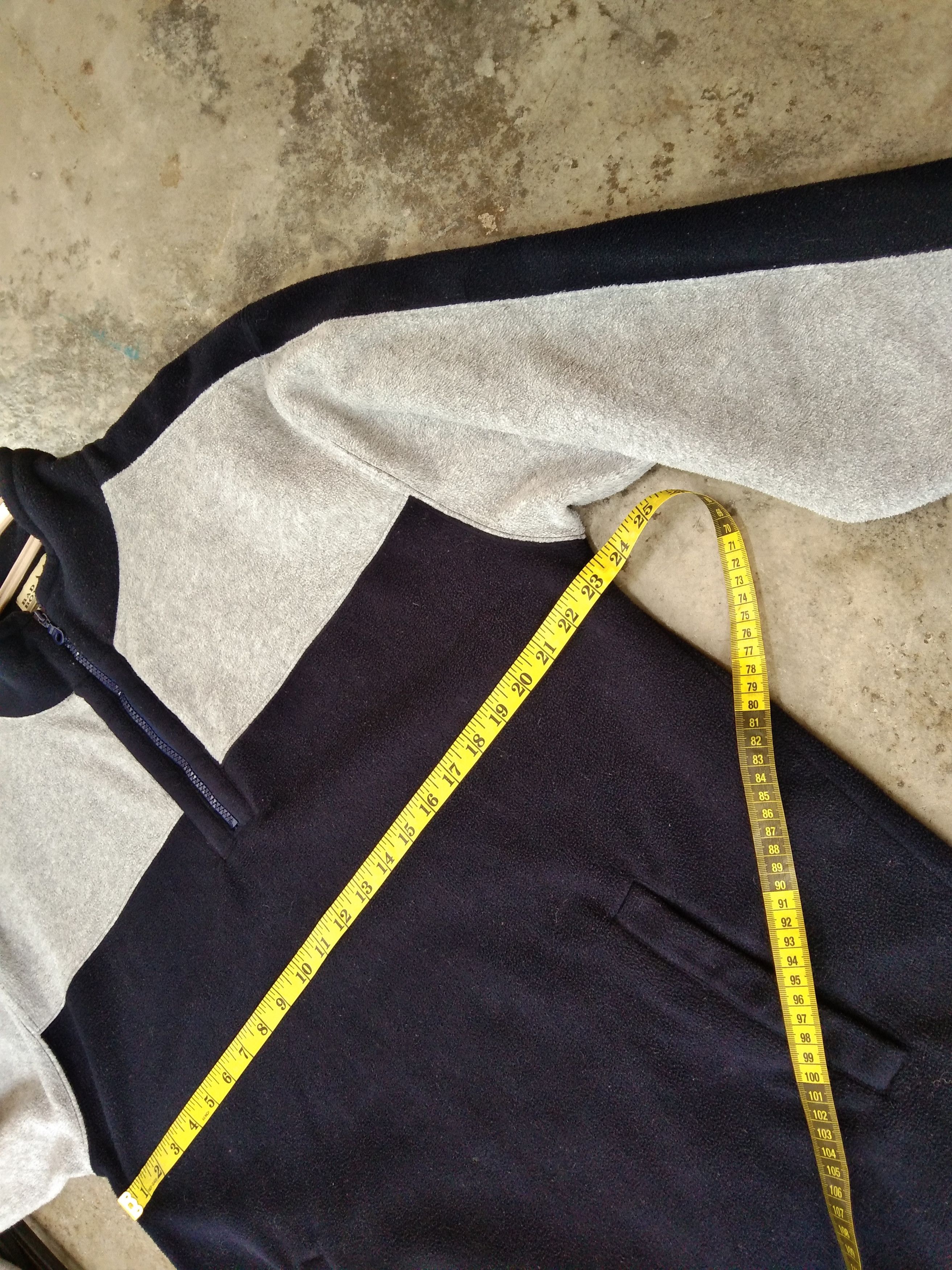 Japanese Brand AW VINTAGE BADBOY HALF-ZIPPER FLEECE SWEATER Size US L / EU 52-54 / 3 - 8 Thumbnail