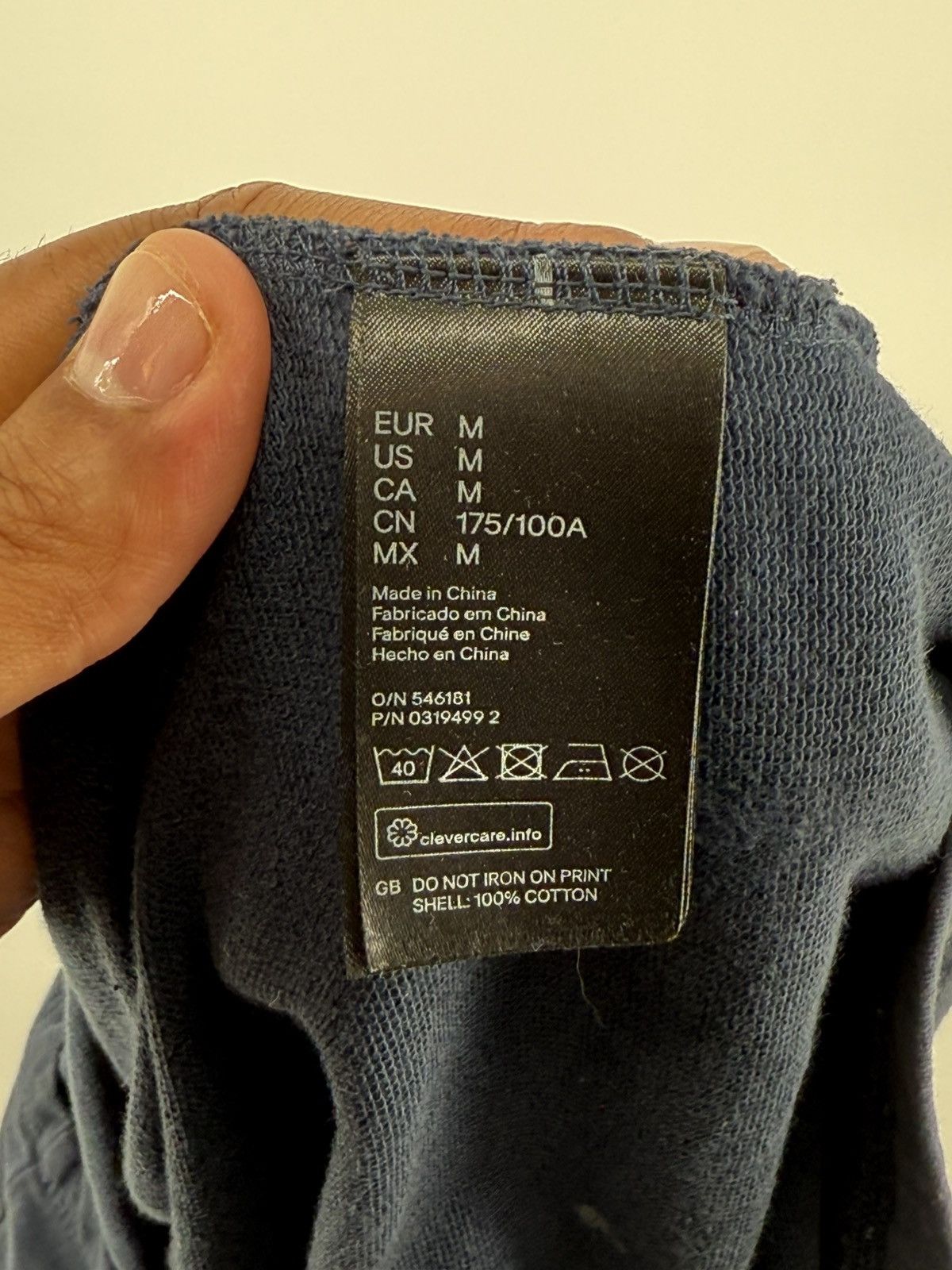 Balmain Balmain x HM Hoodie Navy & Black Pullover Men’s Size M Size US M / EU 48-50 / 2 - 13 Thumbnail