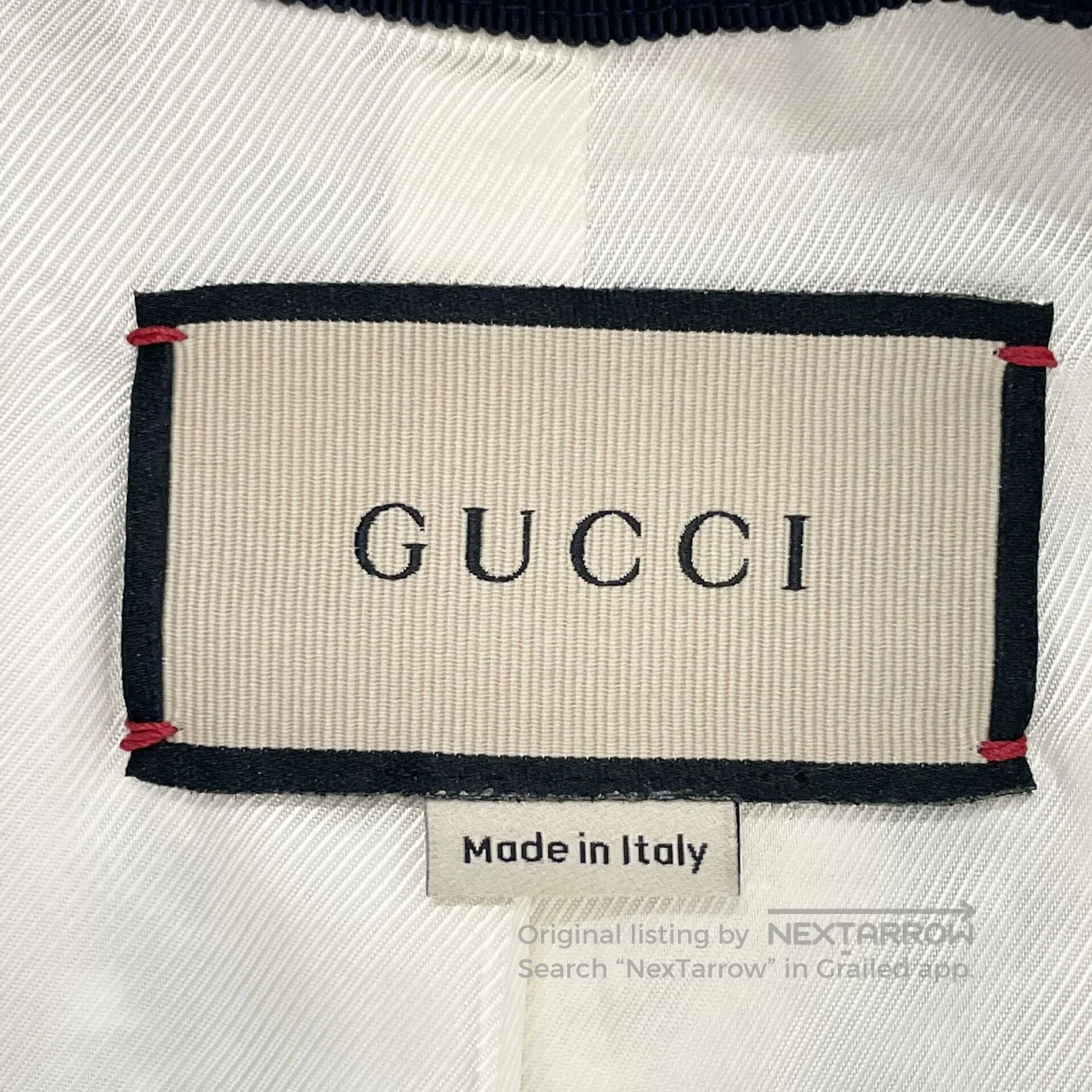 Gucci Gucci Plaid Tweed Coat with Gold Buckle. Size US M / EU 48-50 / 2 - 3 Thumbnail