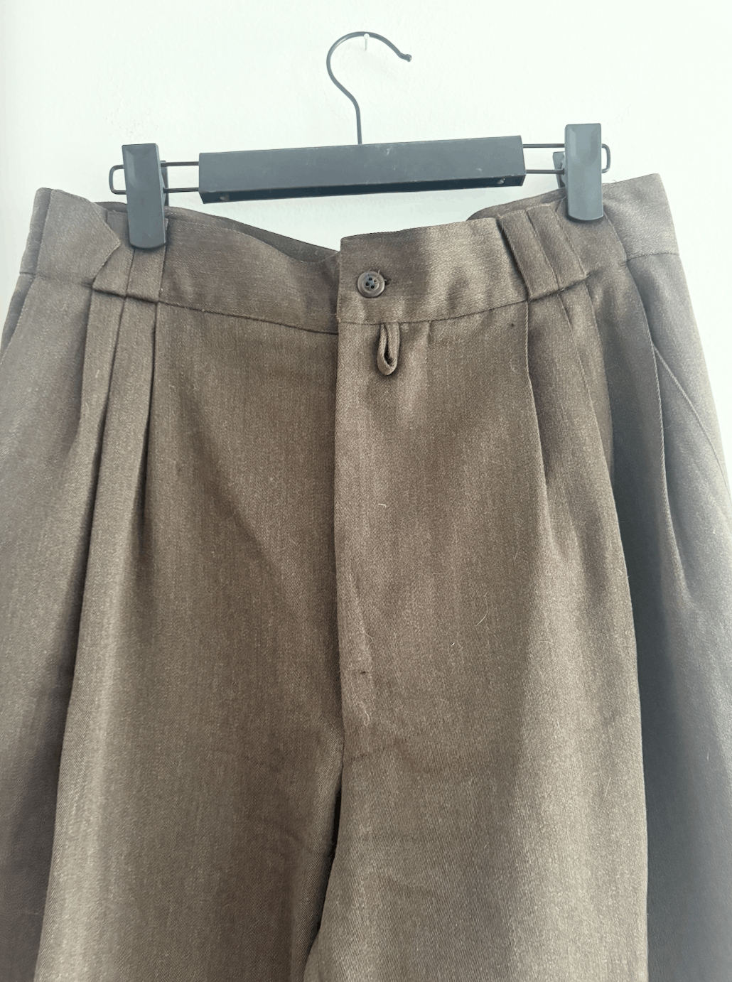 Versace Gianni Versace vintage 90s pleated trousers pants Size US 34 / EU 50 - 4 Thumbnail