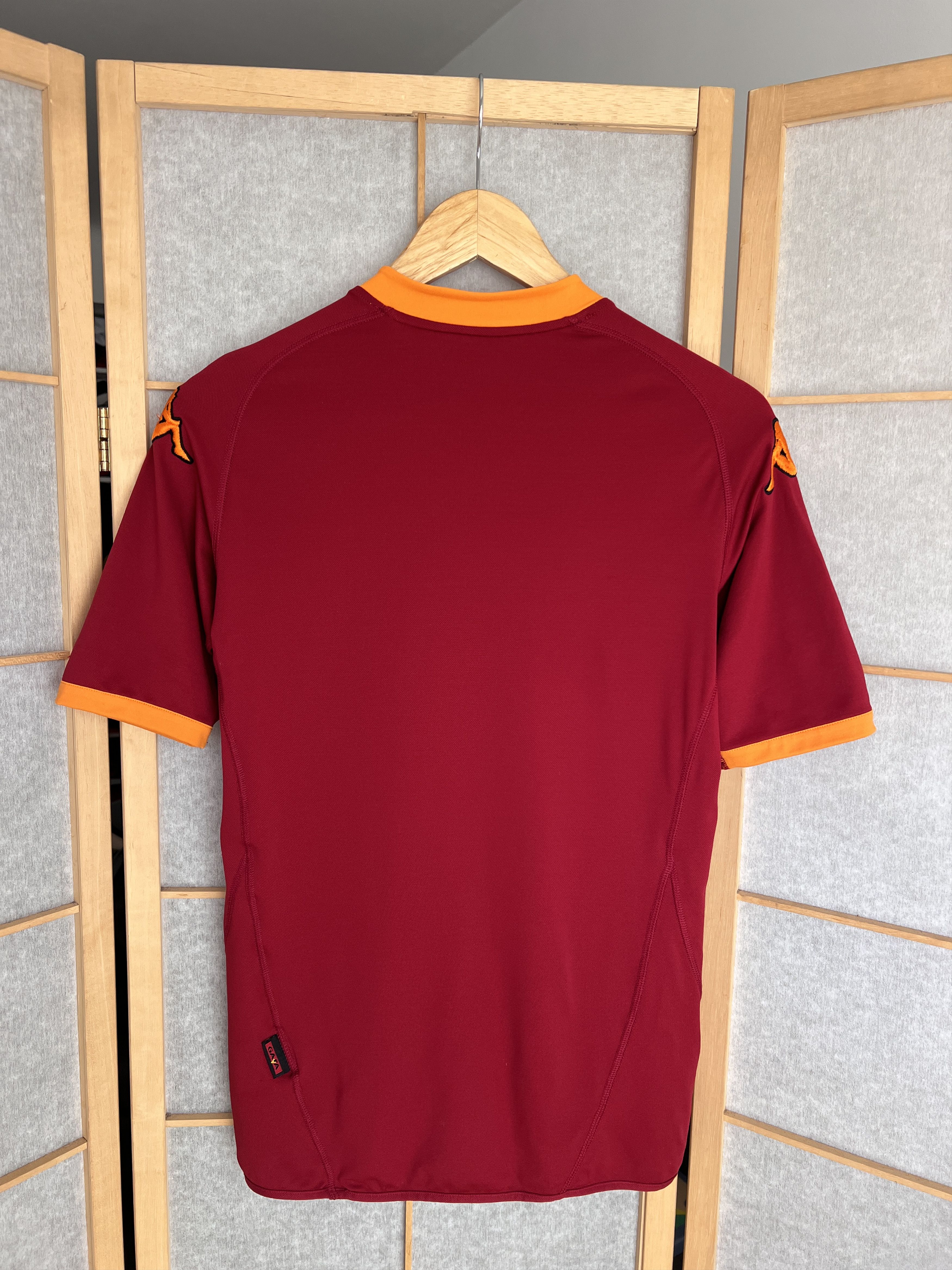 Kappa Rare Kappa AS Roma vintage 2007 home football jersey stretch Size US S / EU 44-46 / 1 - 18 Thumbnail