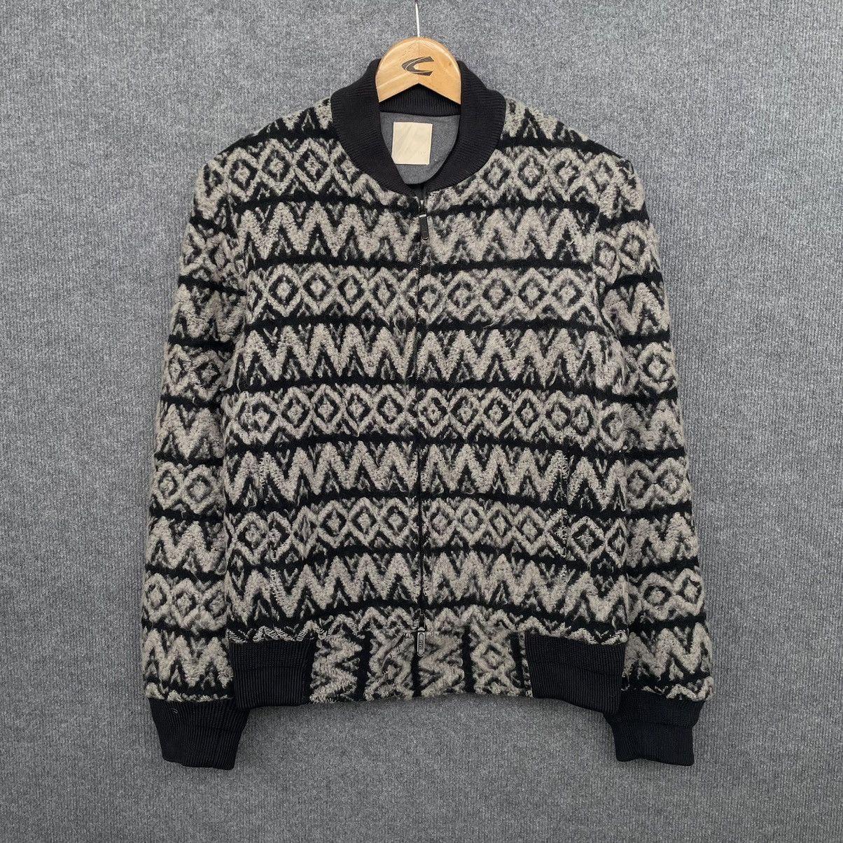 FACTOTUM × If Six Was Nine × Le Grande Bleu (L.G.B.) Factotum Wool Bomber Jacket Riri Zipper Size US S / EU 44-46 / 1 - 1 Thumbnail